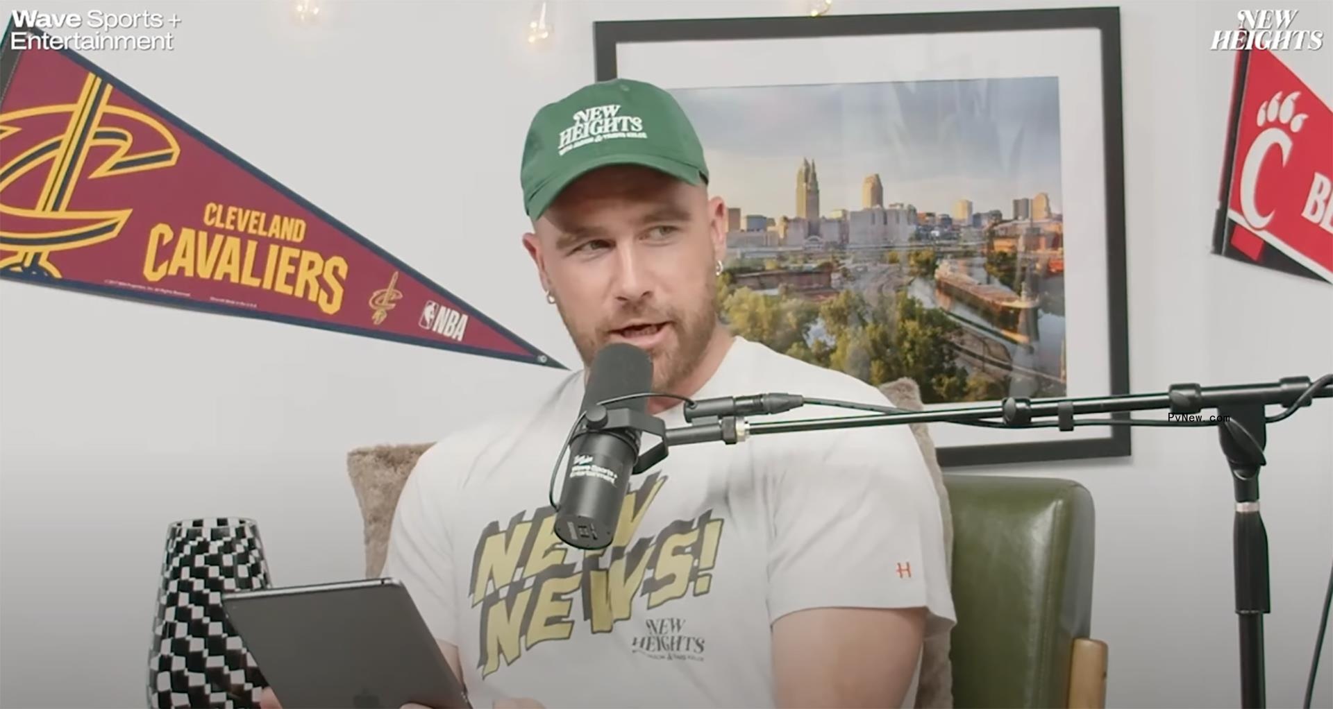 Travis Kelce on the New Heights Podcast