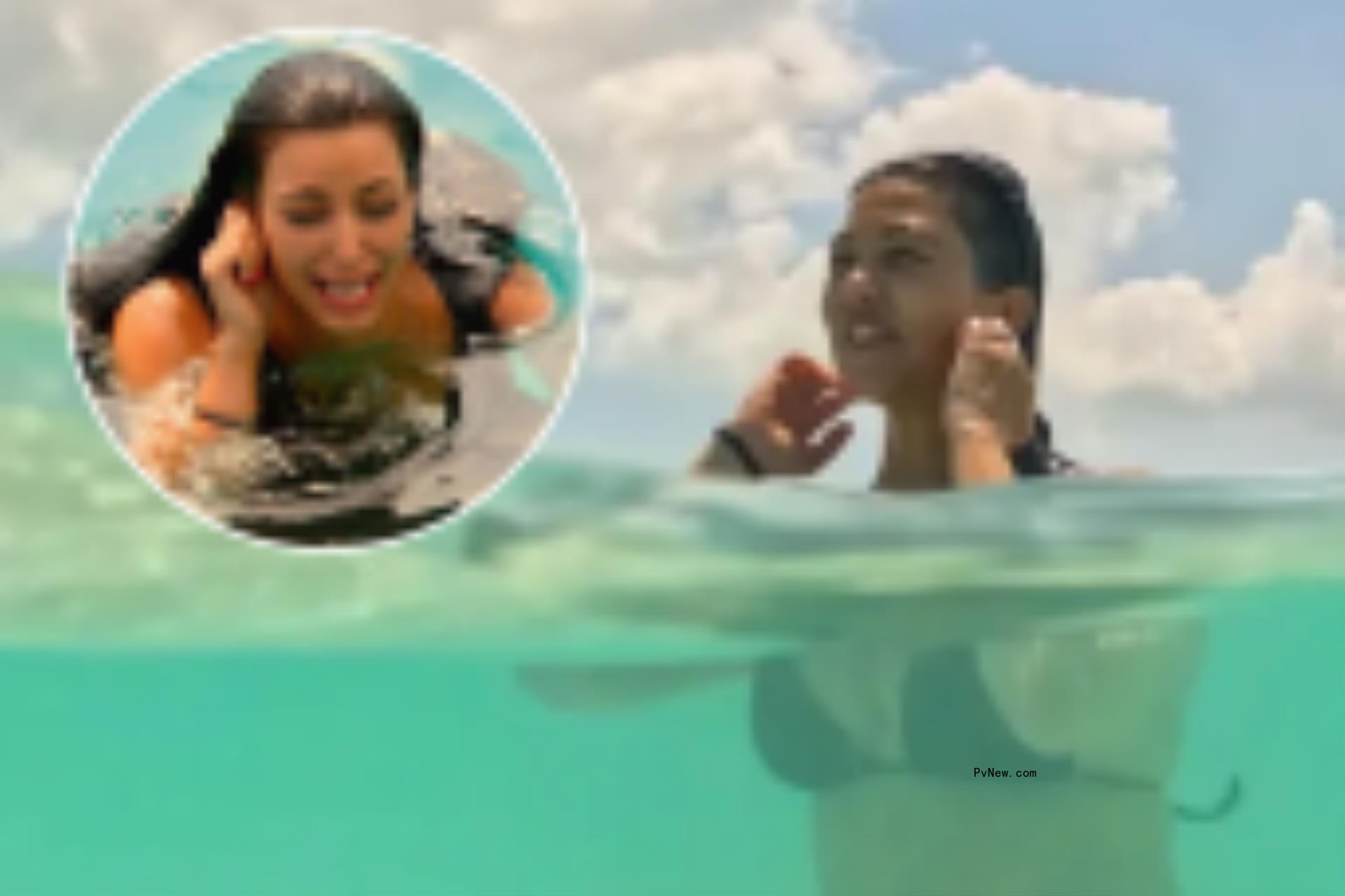 Kourtney Kardashian and Travis Barker