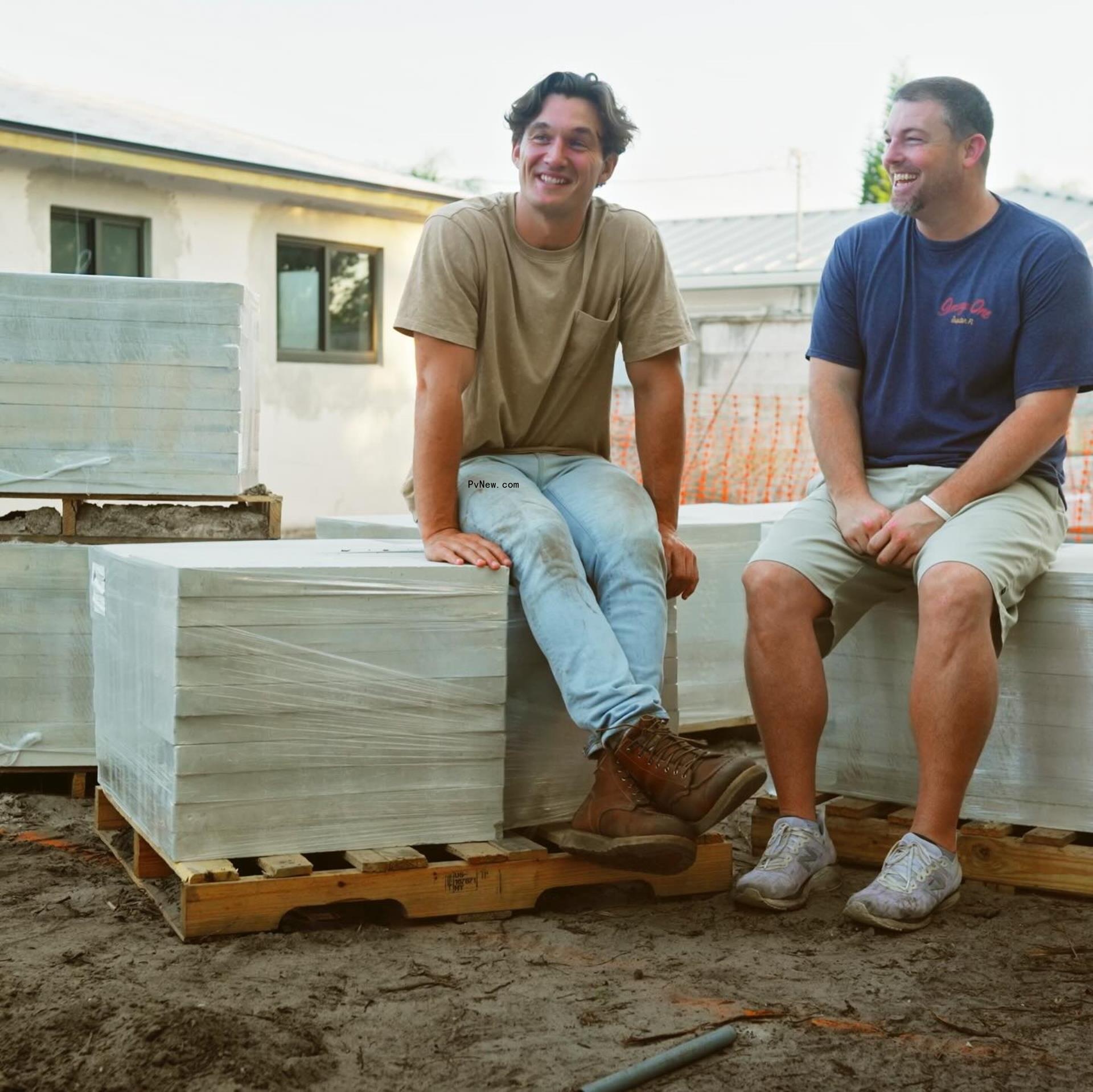 Tyler Cameron sitting