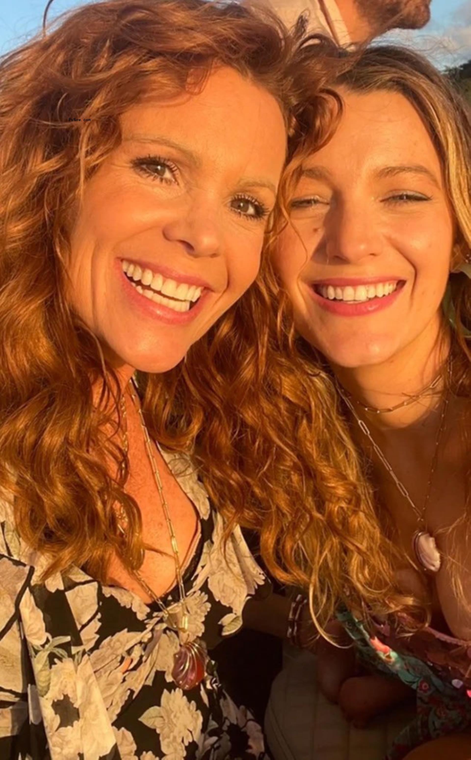 Blake Lively and Robyn Lively in a selfie.
