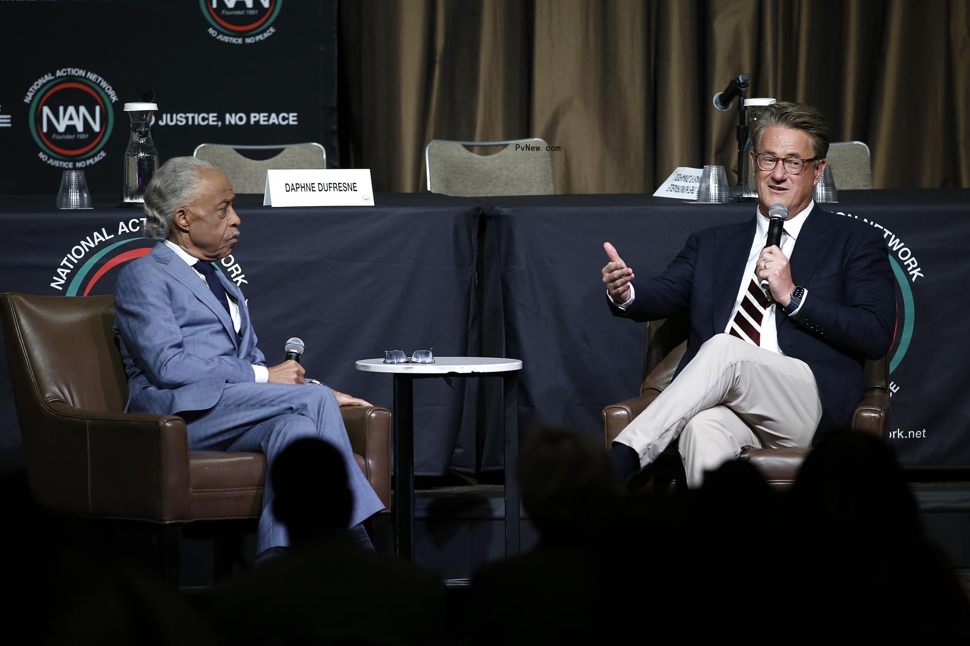 Rev. Al Sharpton and Joe Scarborough