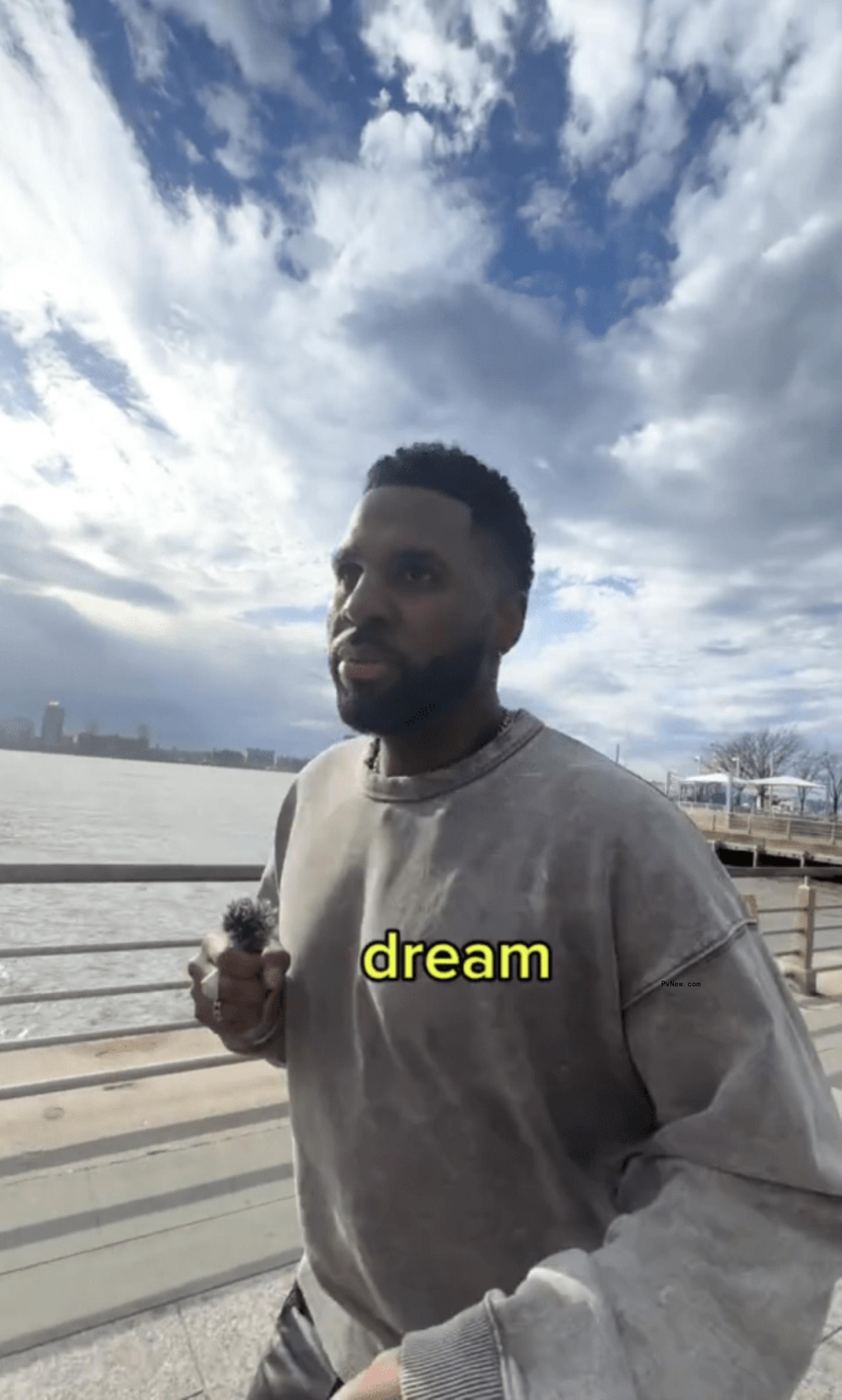 Jason Derulo runs 1 mile in NYC wearing leather pants and Dior sneaker