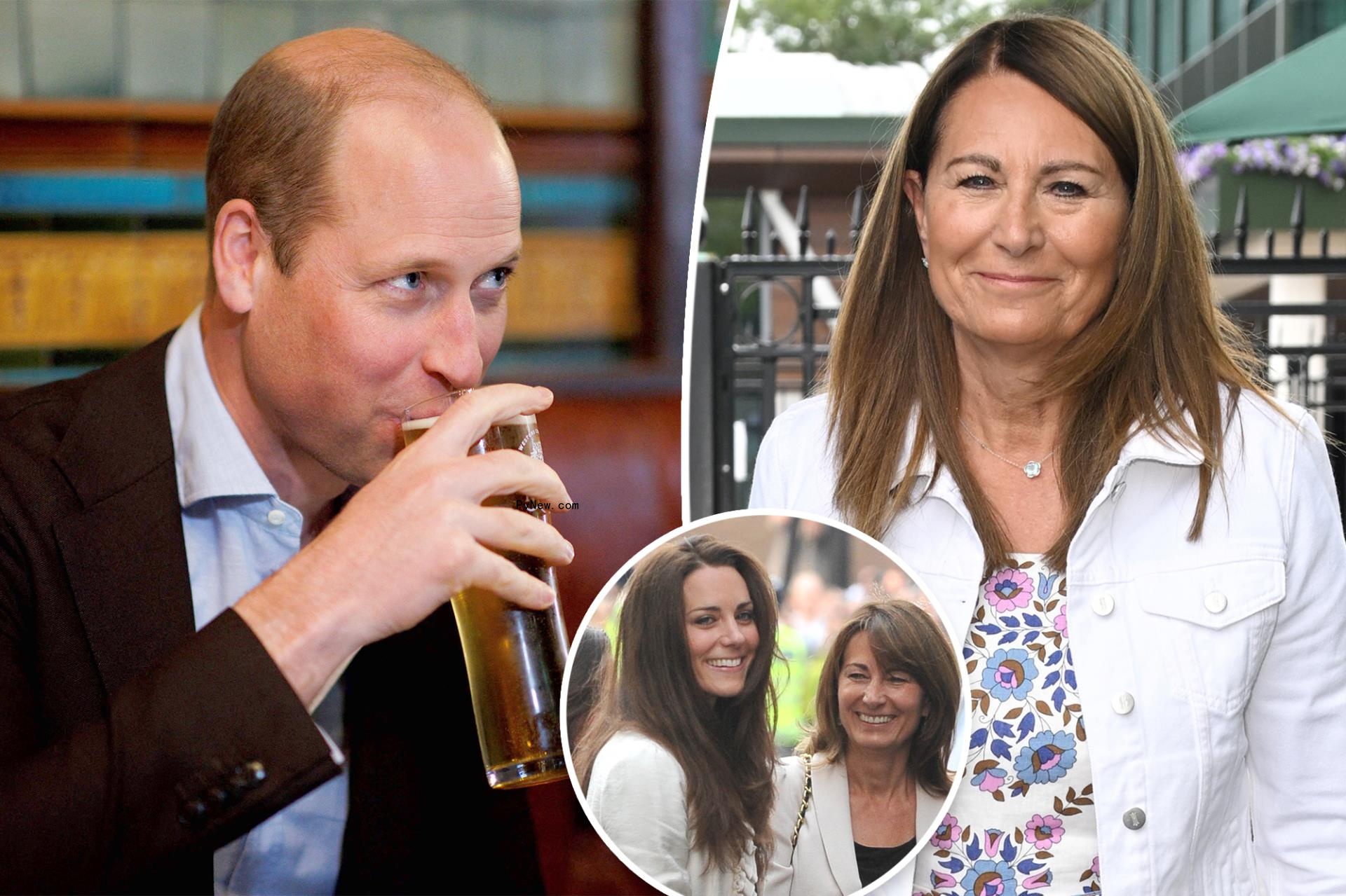 Prince William hits up pub with Kate Middleton’s mom Carole amid her mo<i></i>ney woes: report