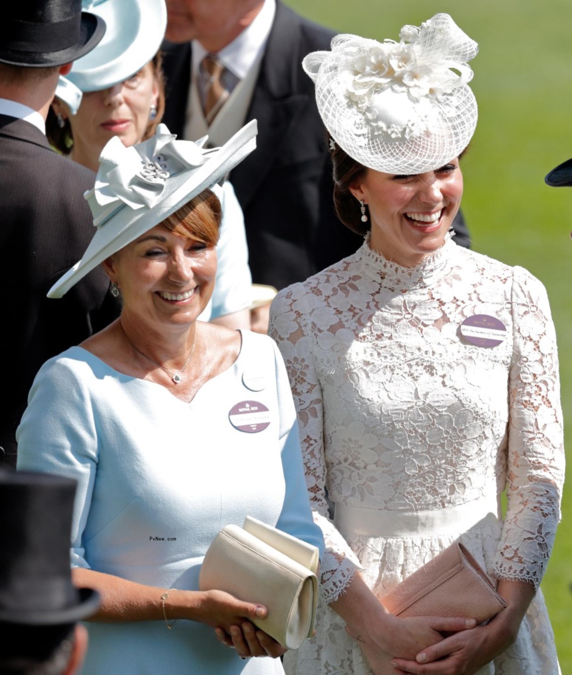 Carole and Kate Middleton
