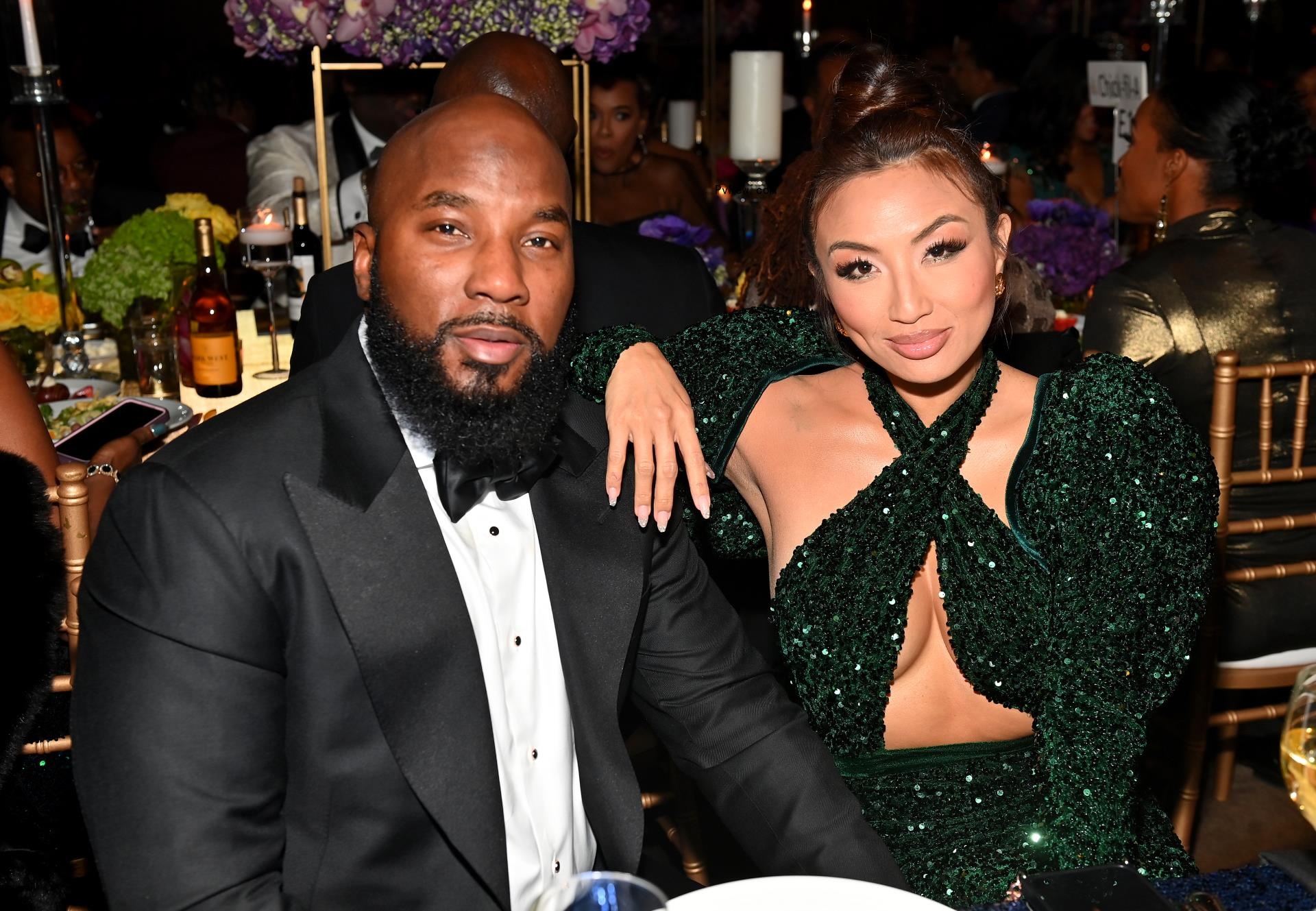 Jeezy and Jeannie Mai at an event in 2022.