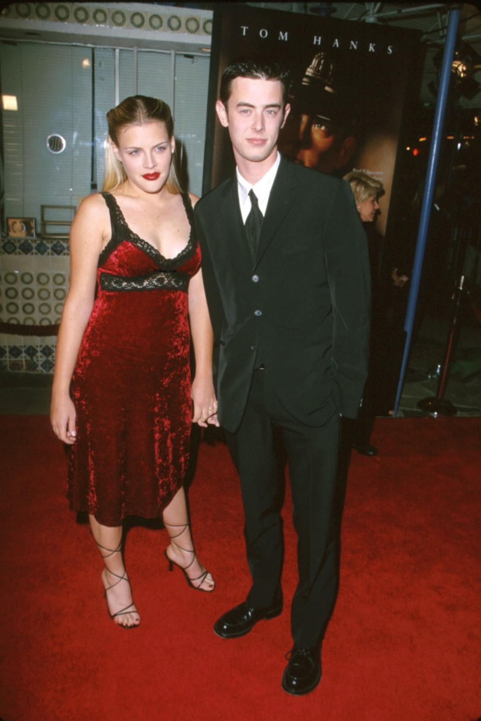 Busy Philipps and Colin Hanks at movie premiere 1999
