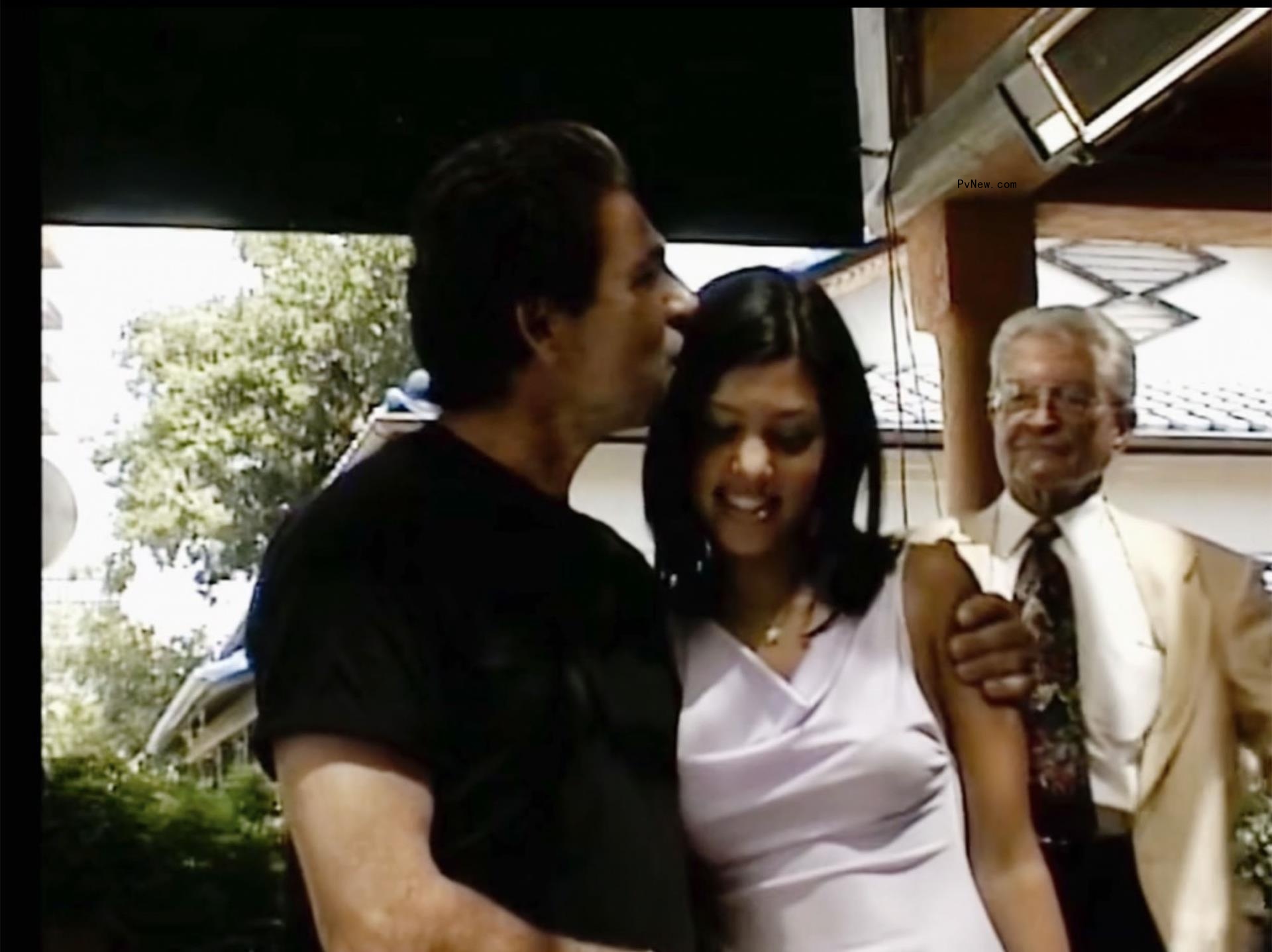 Robert Kardashian and Kourtney.