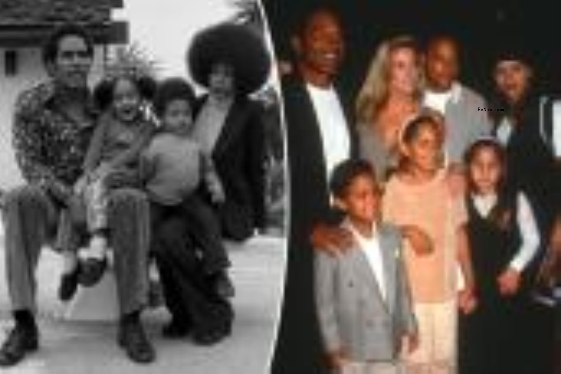 OJ Simpson, Marguerite Whitley, Nicole Simpson Brown and their kids