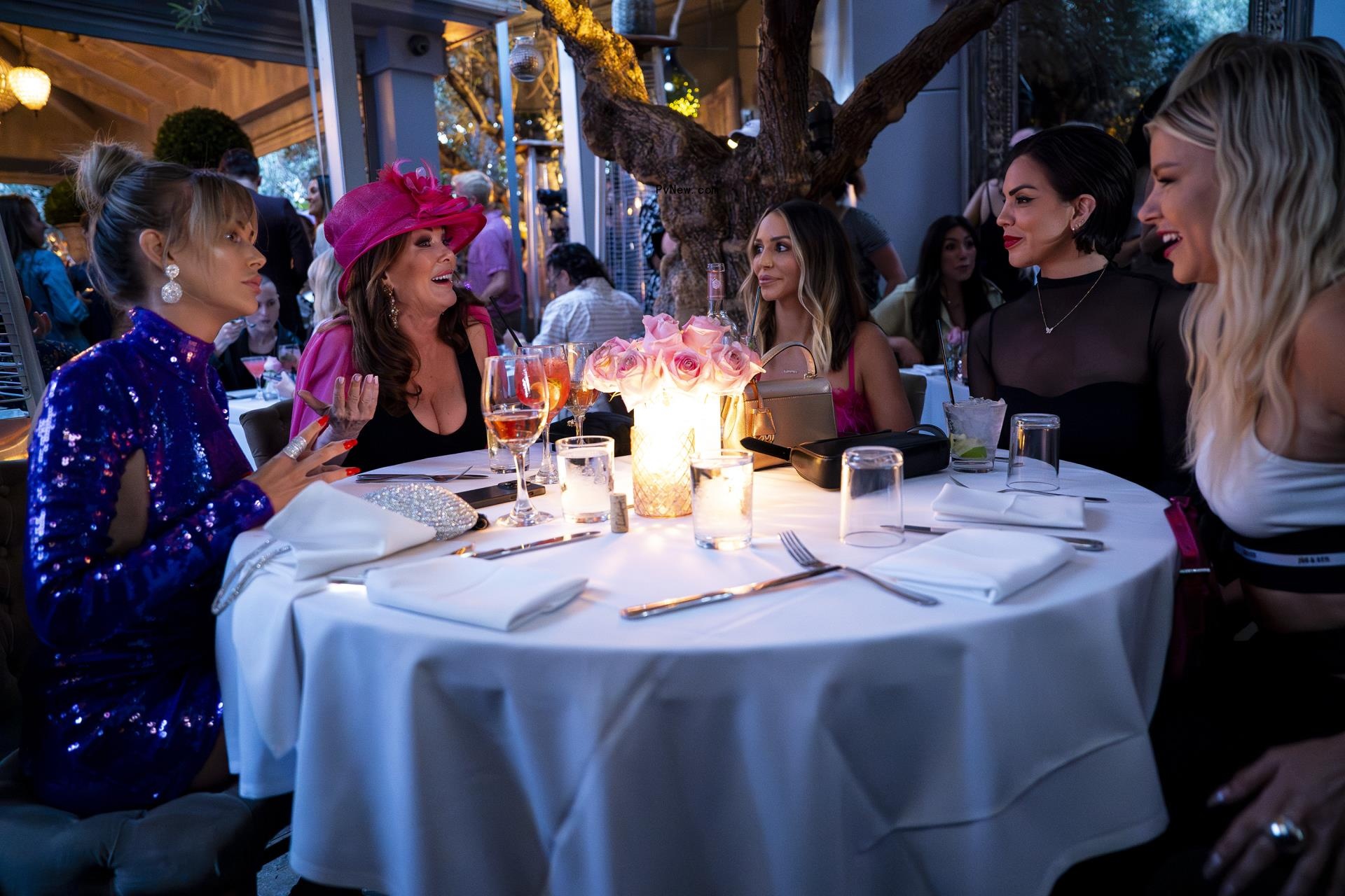 Lala Kent, Lisa Vanderpump, Scheana Shay, Katie Maloney, Ariana Madix sitting together