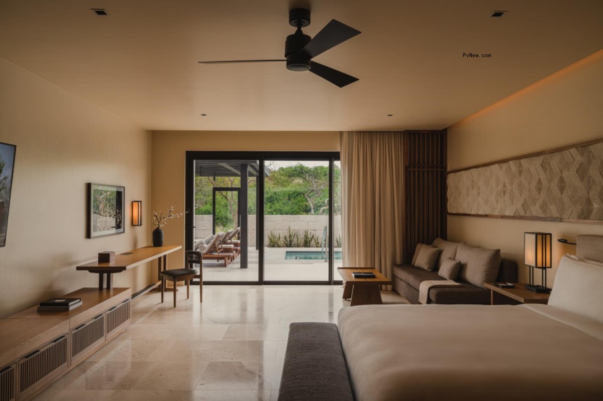 Sakyu suite at Nobu Hotel Los Cabos' Nobu Residences