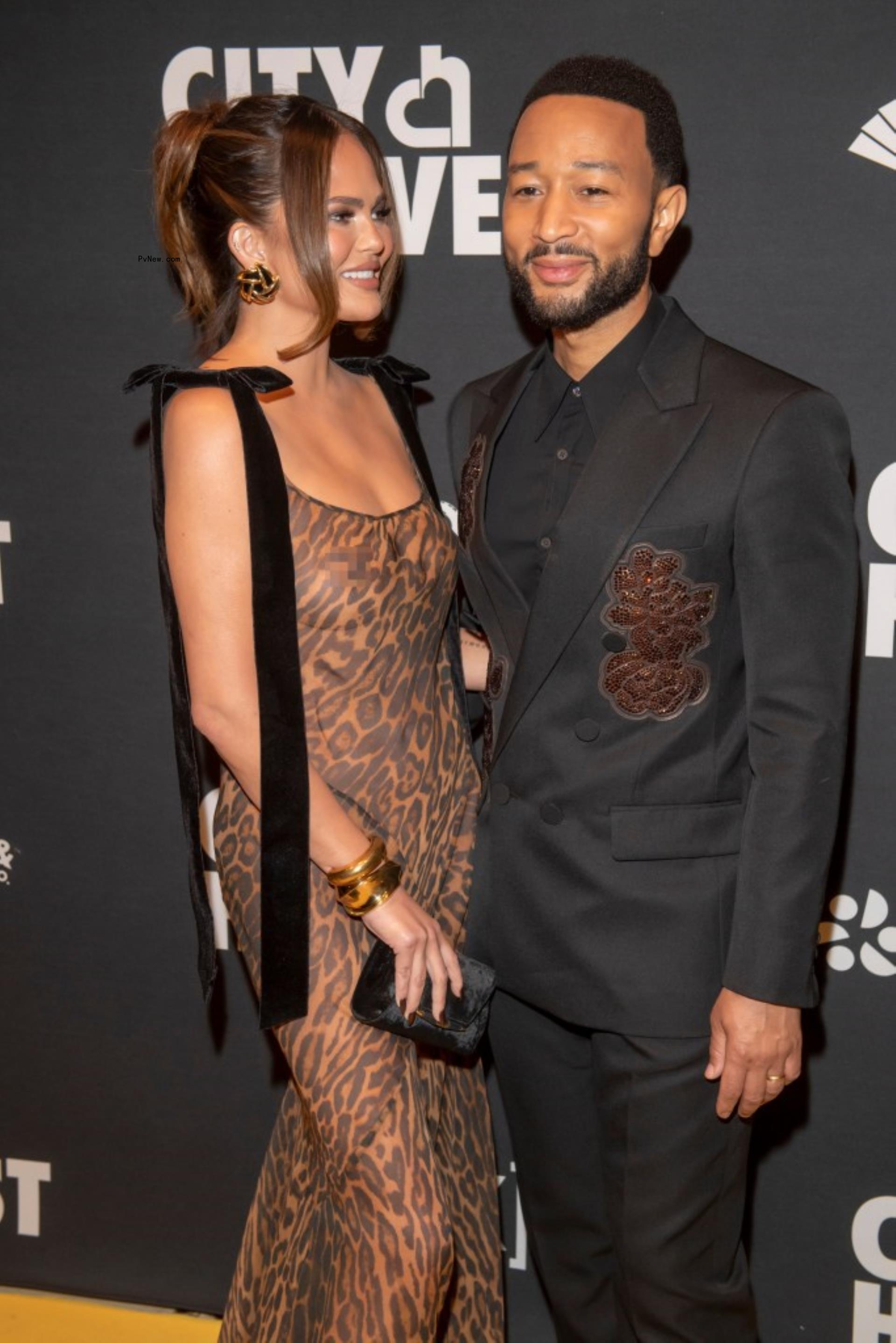 Chrissy Teigen and John Legend