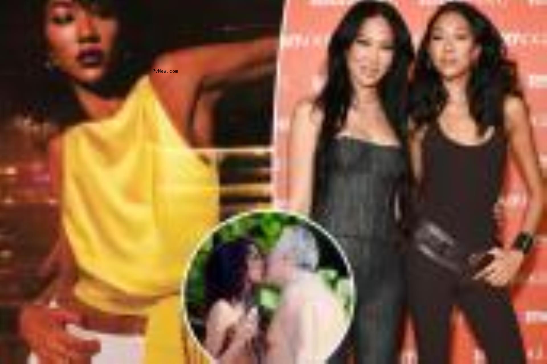 Kimora Lee Simmons and Aoki Lee Simmons, as well as Vittorio Assaf inset