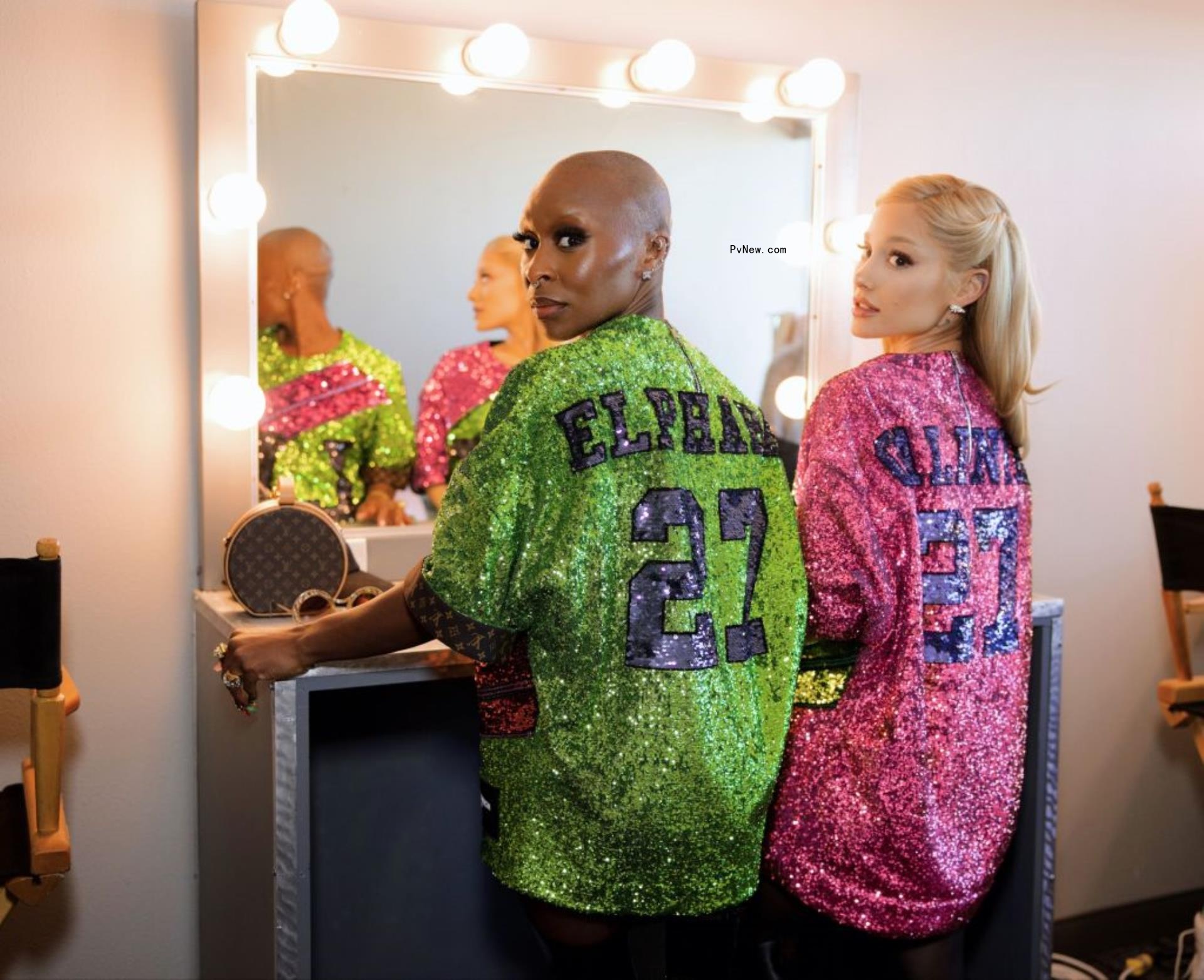 Ariana Grande and Cynthia Erivo