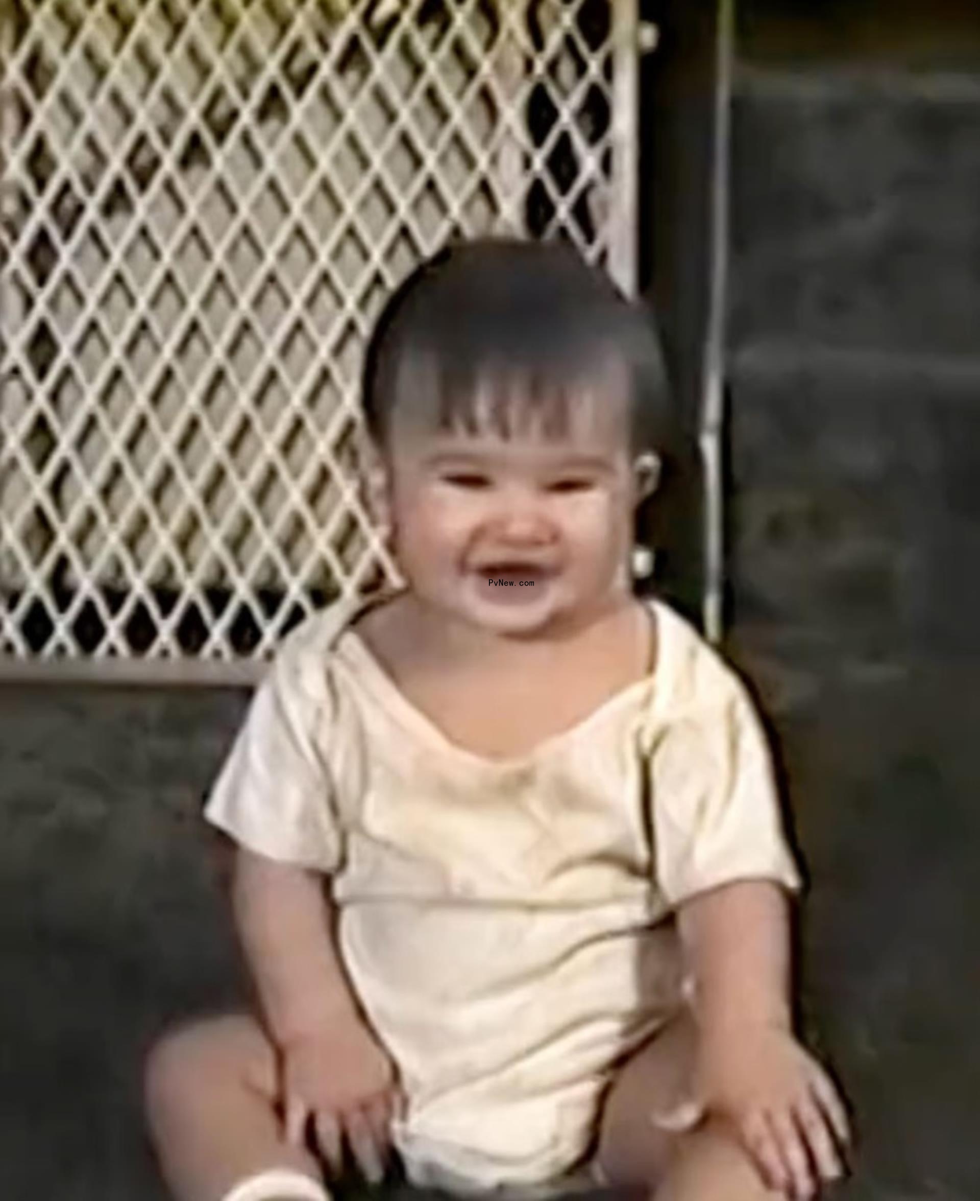 Jason Kelce as a baby.