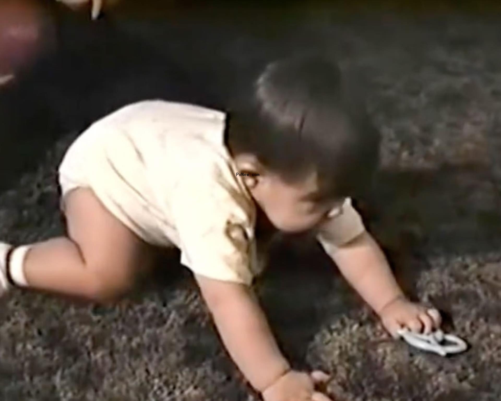 Jason Kelce as a baby.