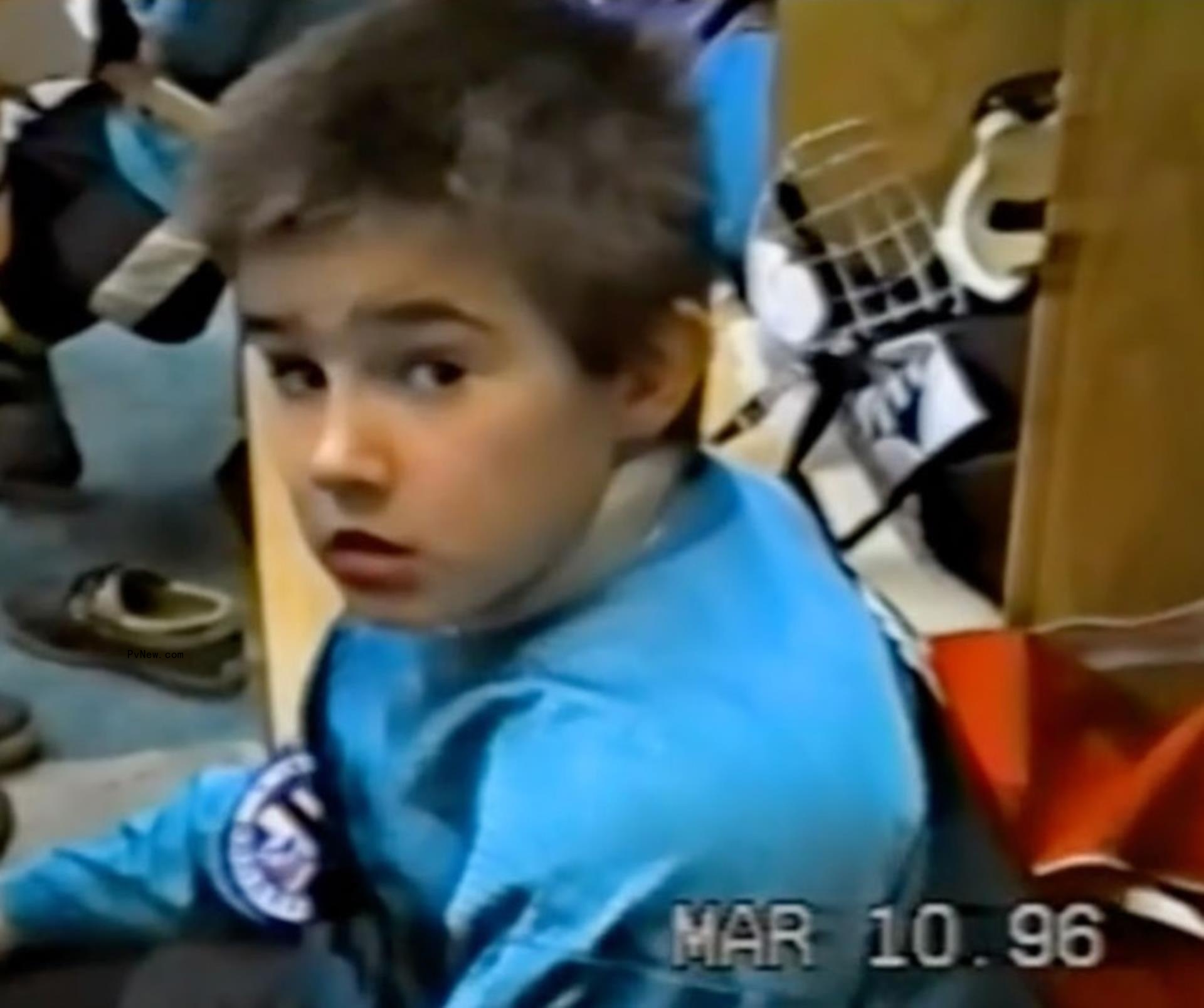 Jason Kelce as a child.