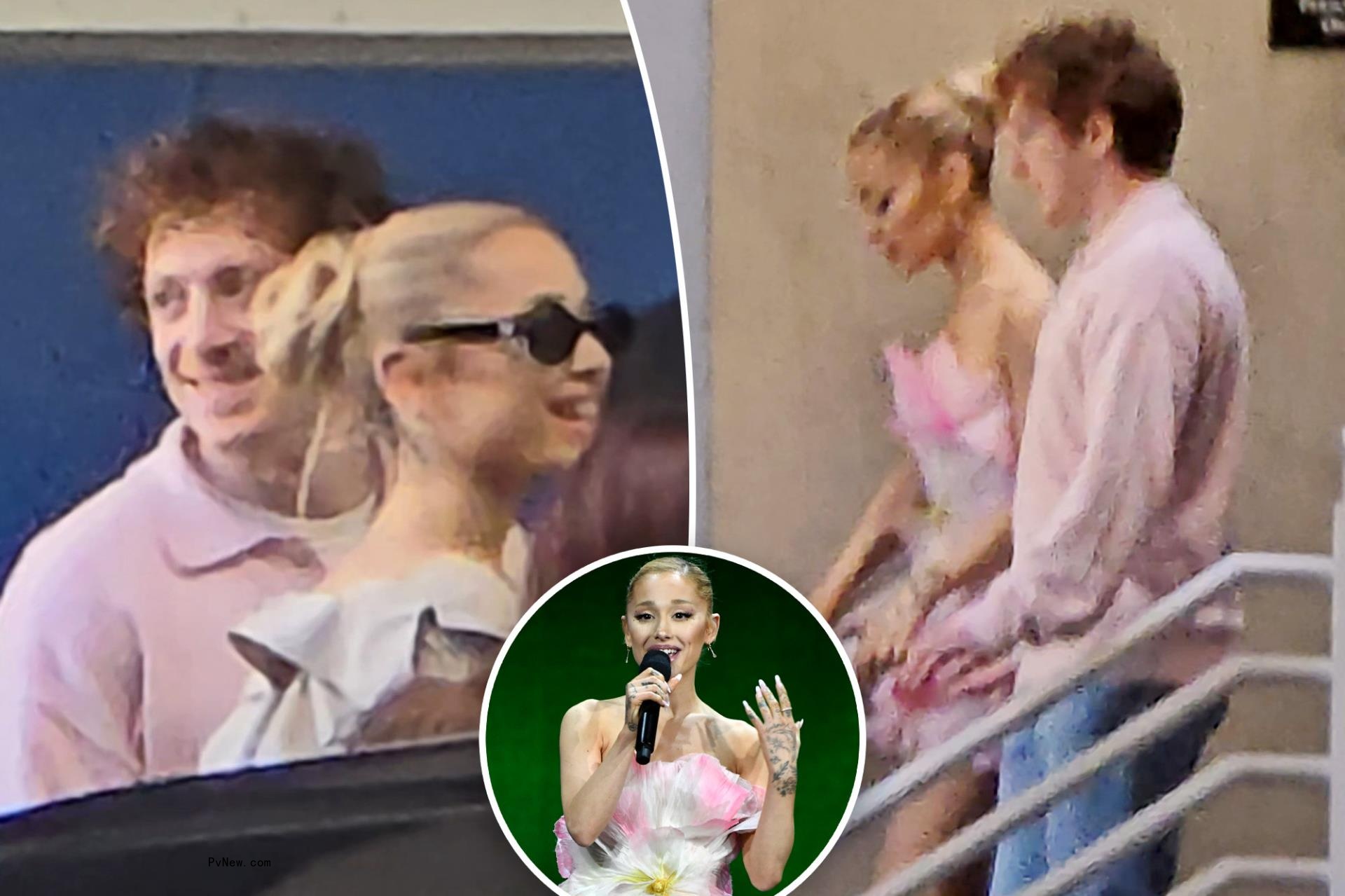 ‘Very cuddly’ Ariana Grande and Ethan Slater flaunt romance at Las Vegas ‘Wicked’ party