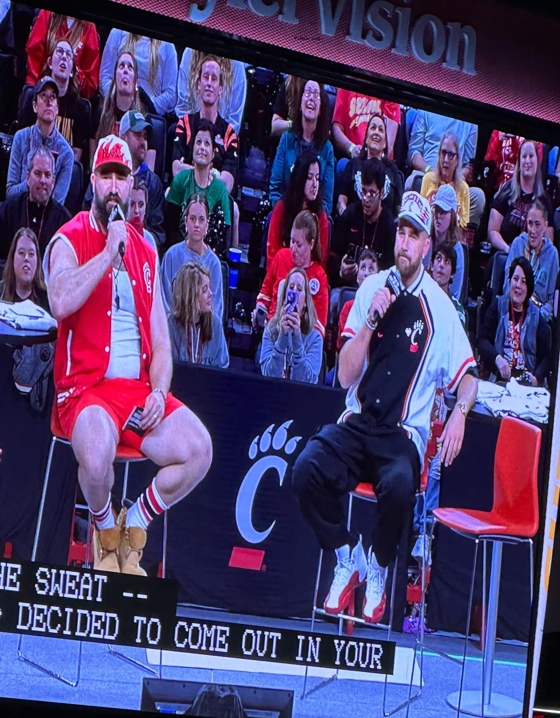 Jason Kelce and Travis Kelce