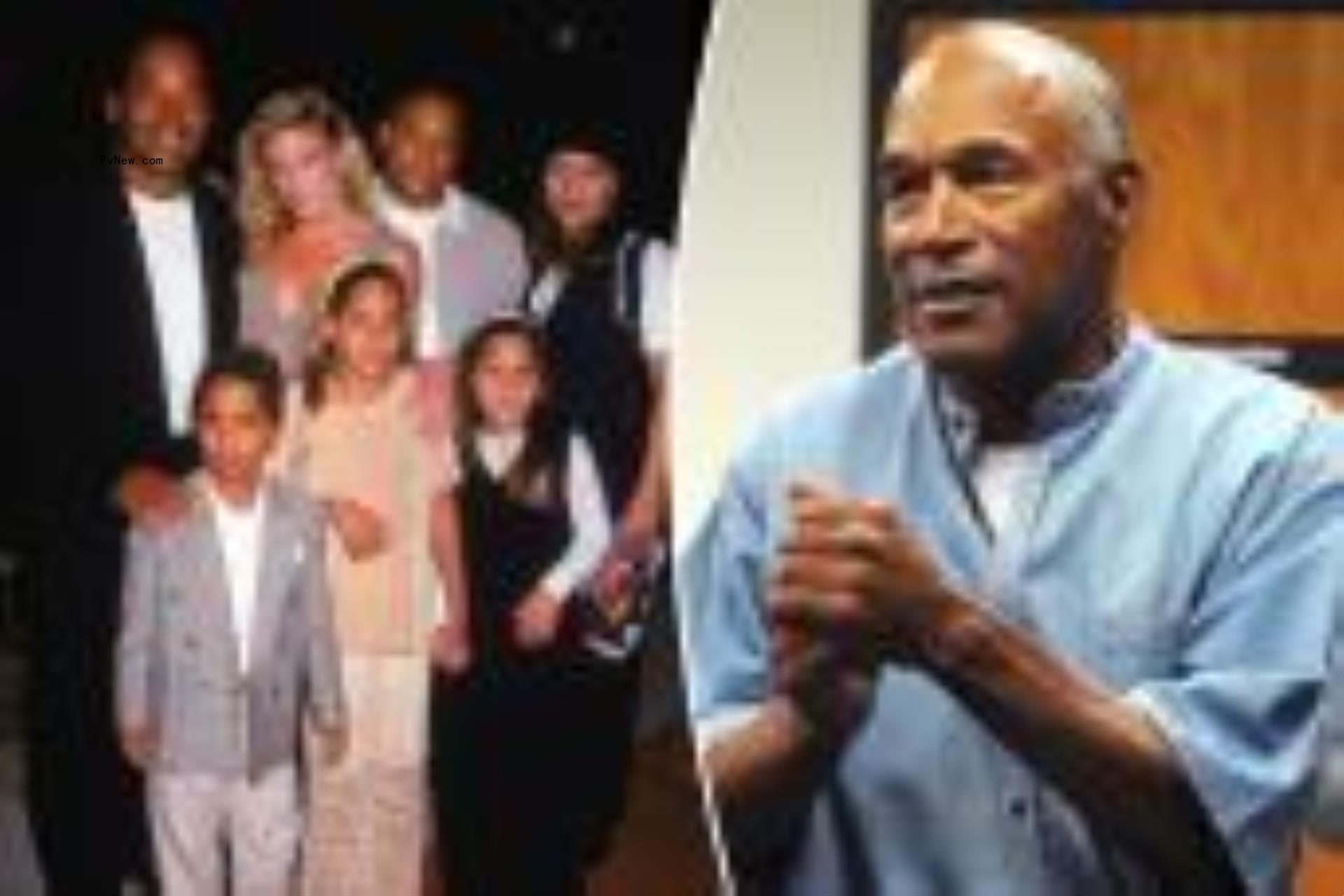 OJ Simpson, Nicole Brown Simpson and his kids