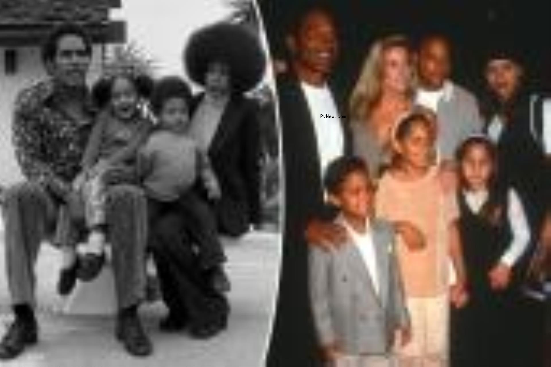 OJ Simpson, Marguerite Whitley, Nicole Simpson Brown and their kids