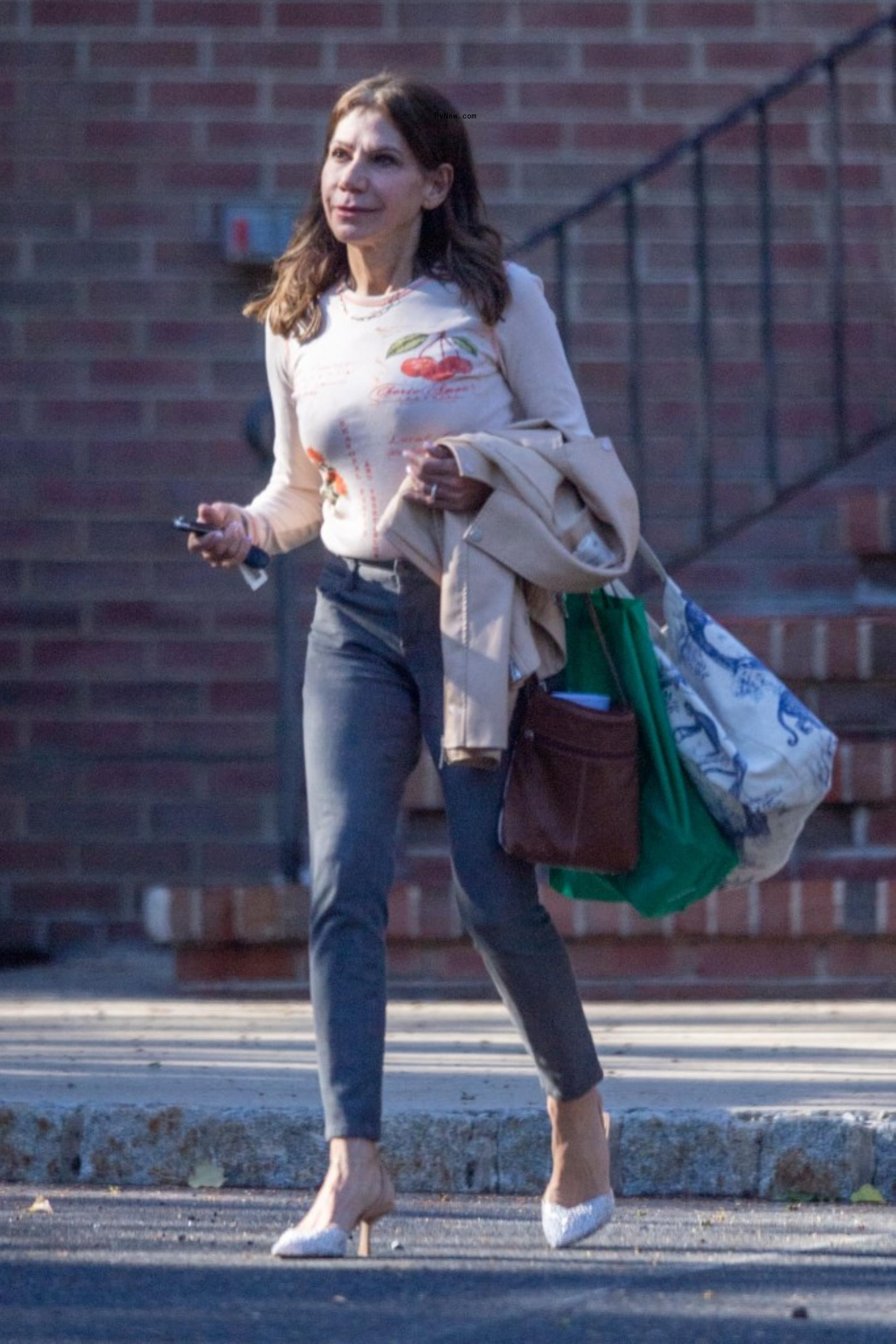 Theresa Nist walking