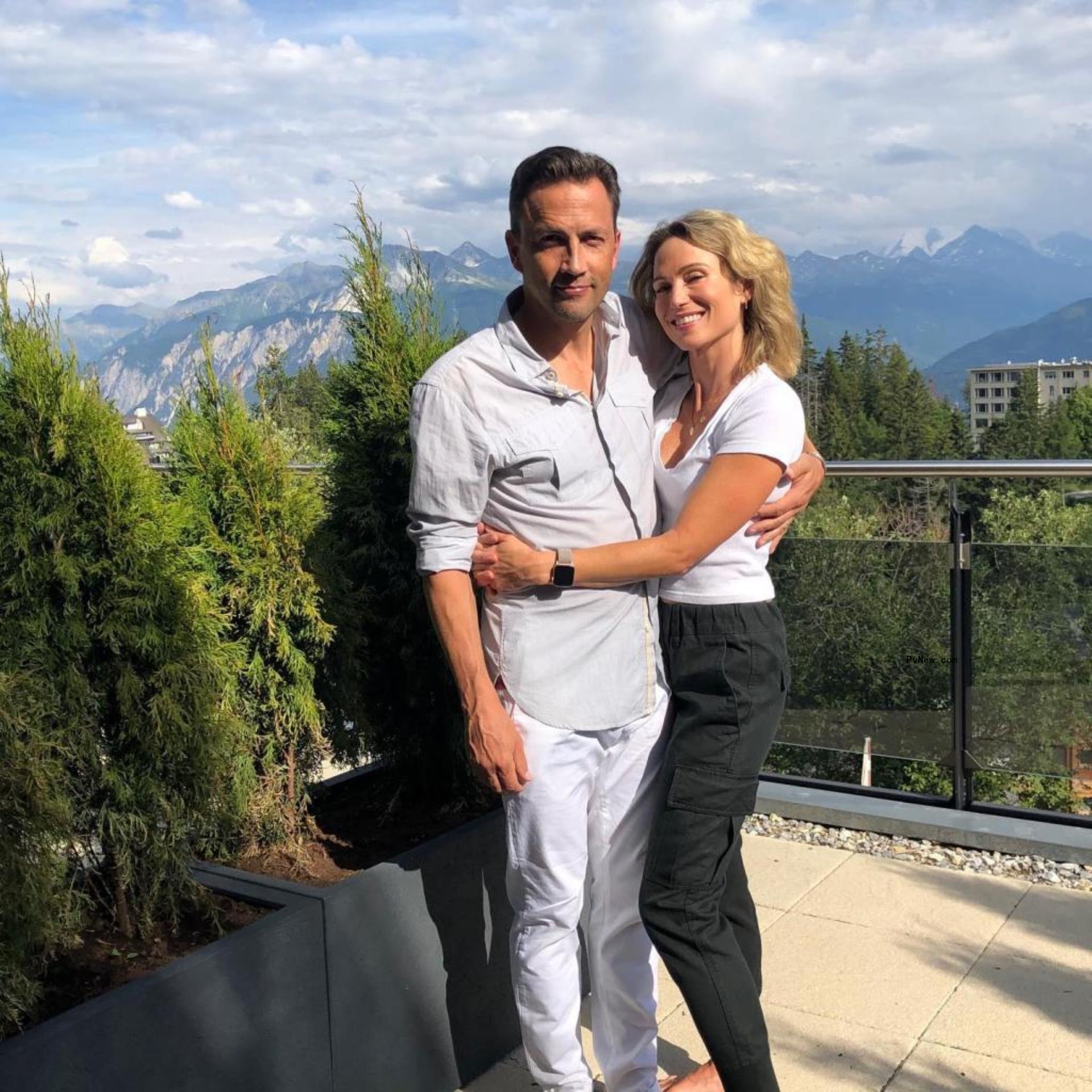 Amy Robach and Andrew Shue