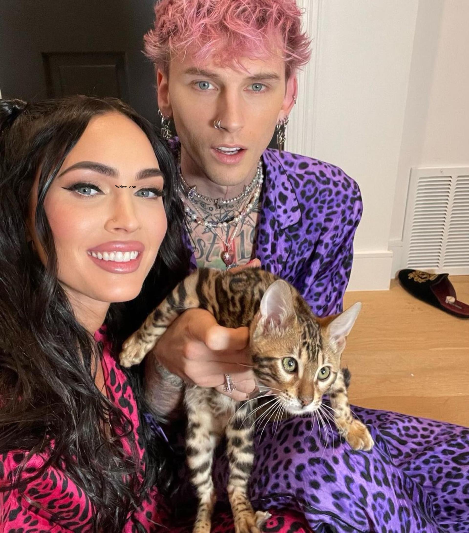 Machine Gun Kelly and Megan Fox