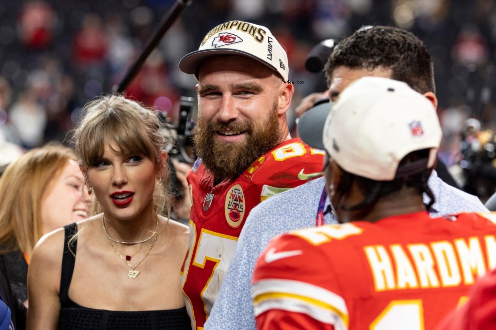 Travis Kelce and Taylor Swift