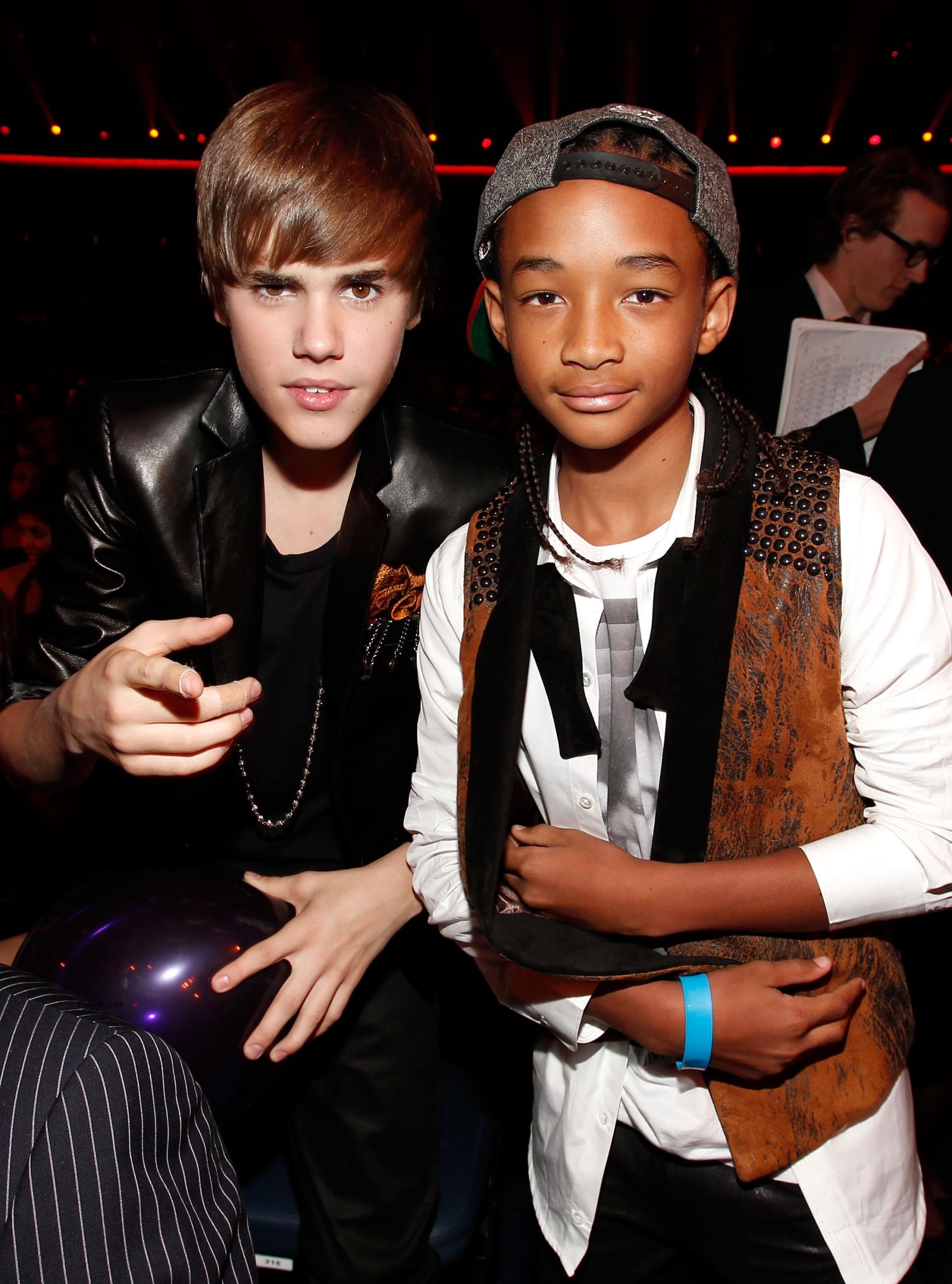 Jaden Smith and Justin Bieber