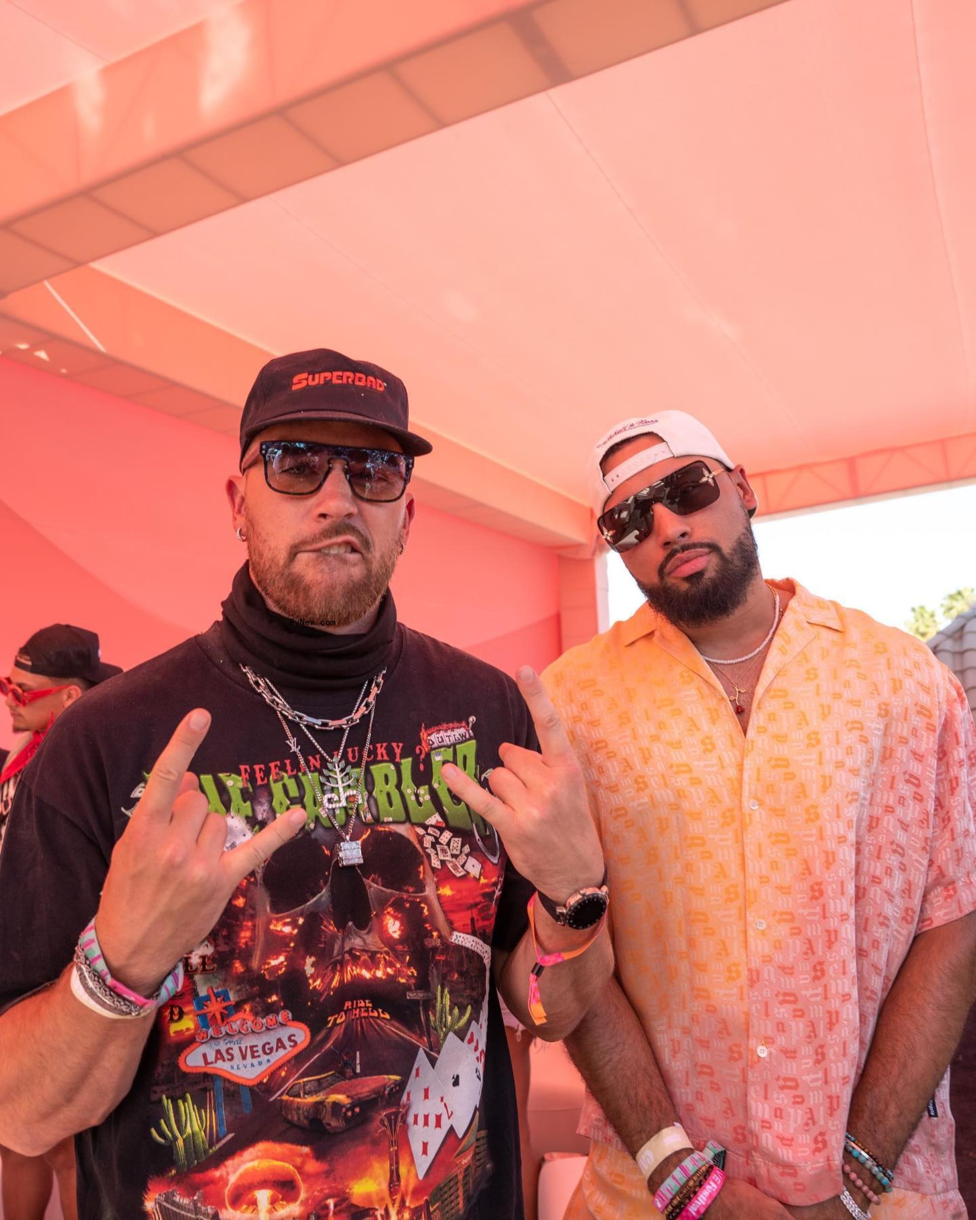 Ross Travis and Travis Kelce
