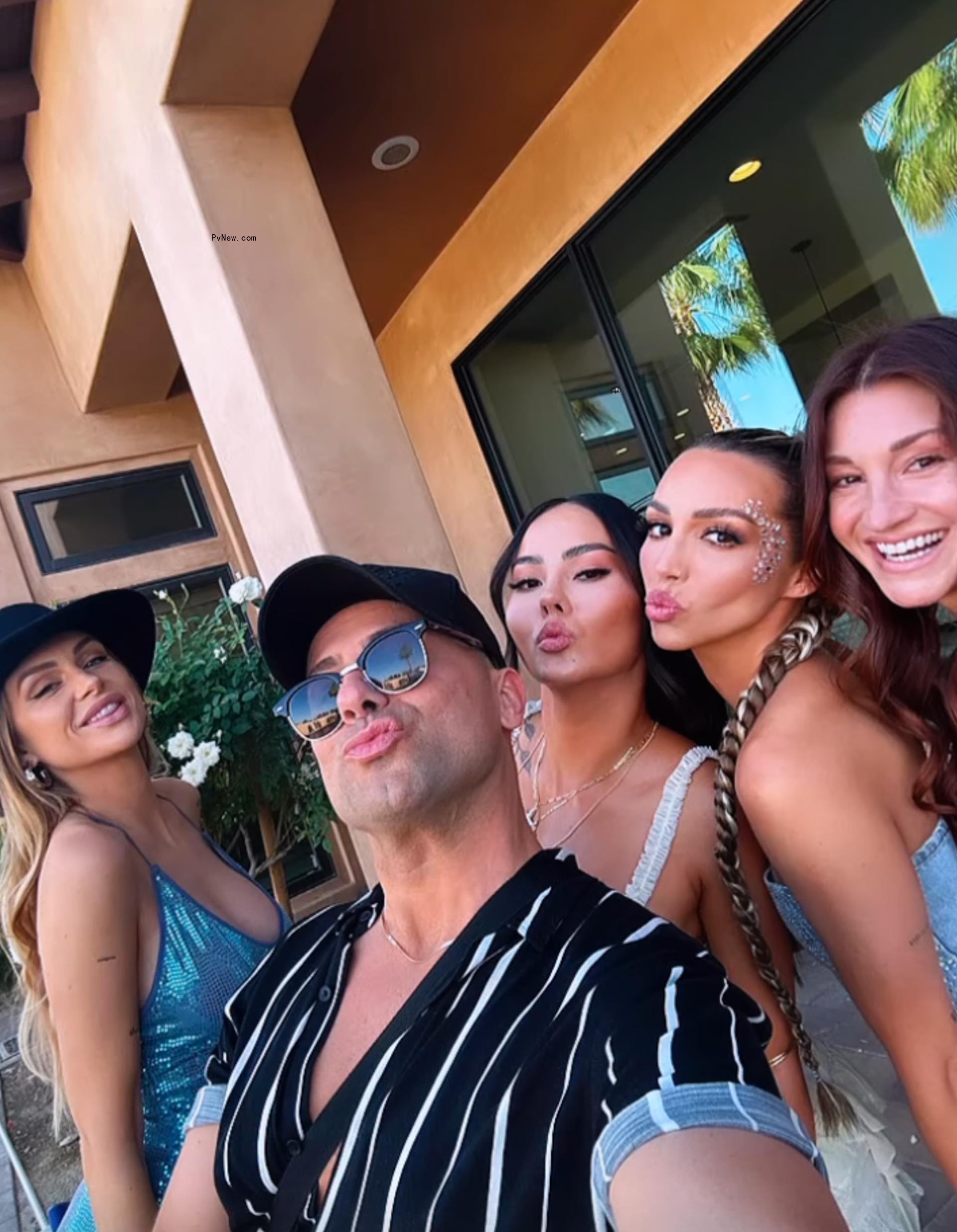 Lala Kent with friends at Coachella.