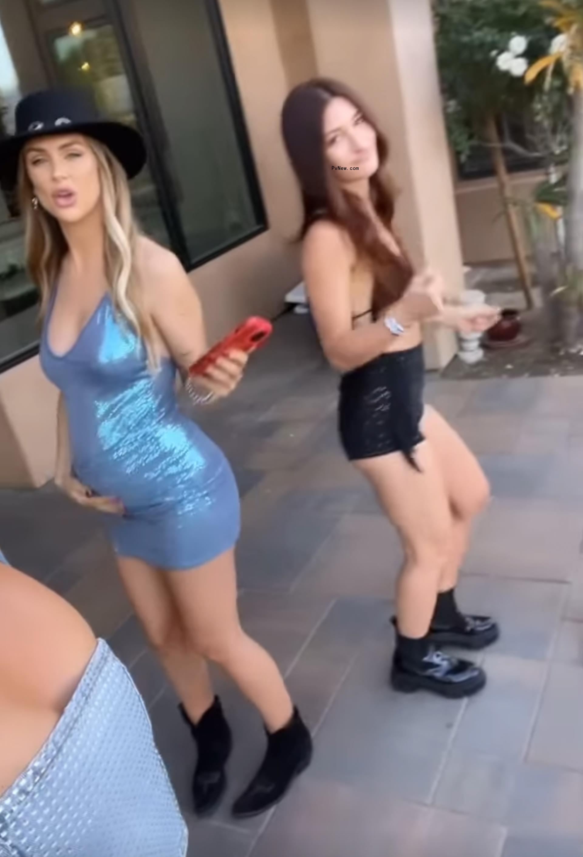 Lala Kent with friends at Coachella.