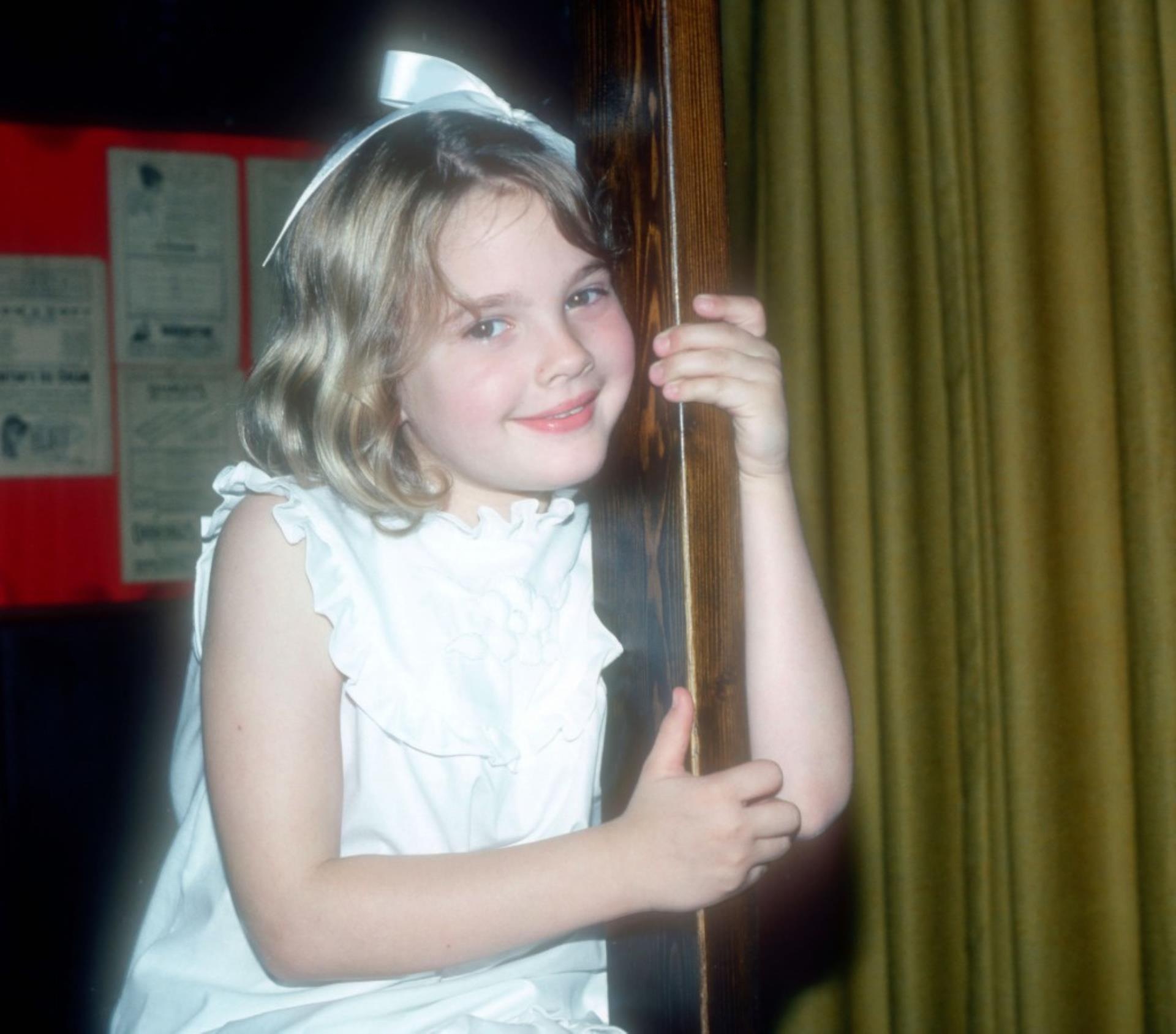 Drew Barrymore as a child