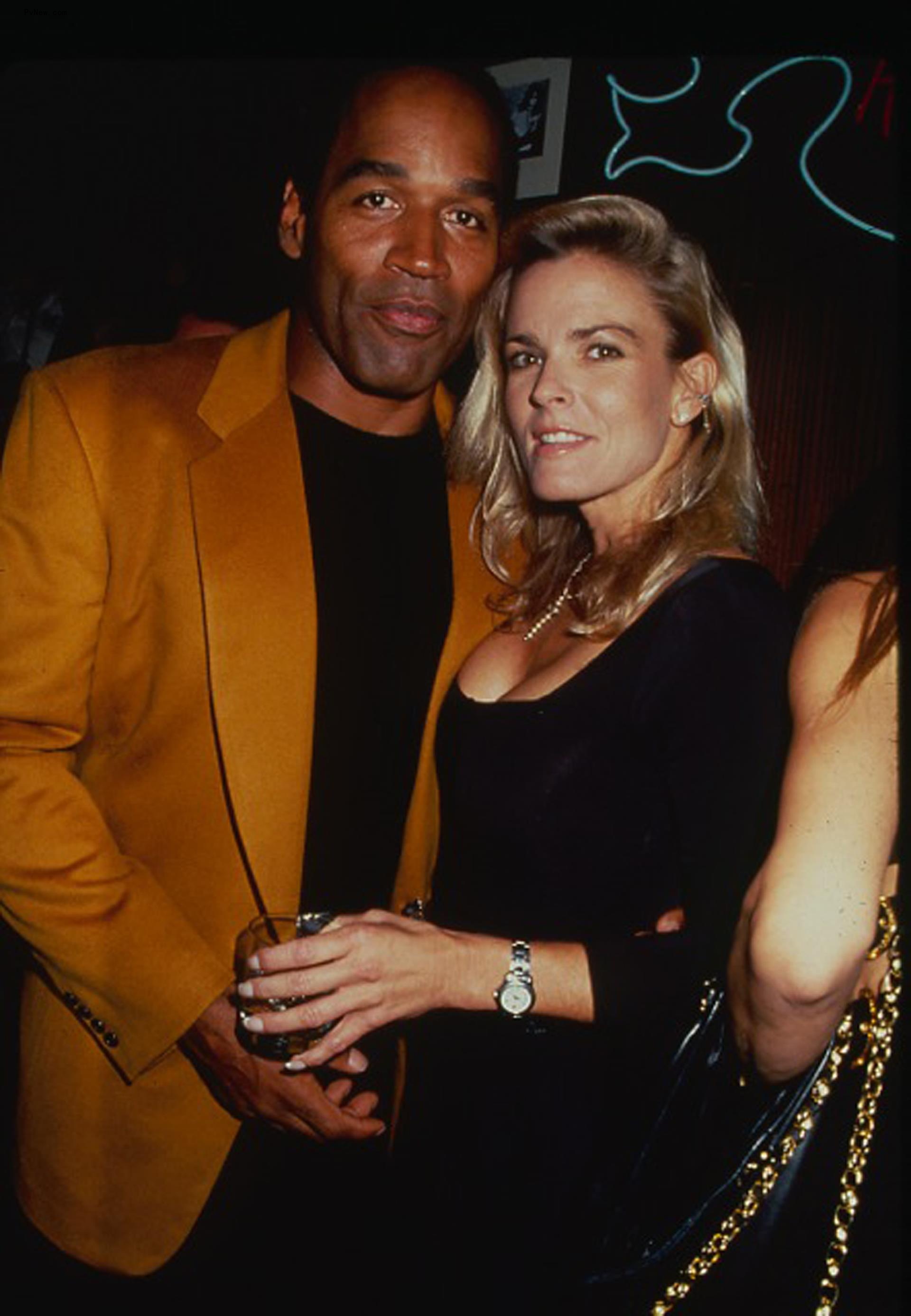 OJ Simpson and Nicole Brown Simpson.