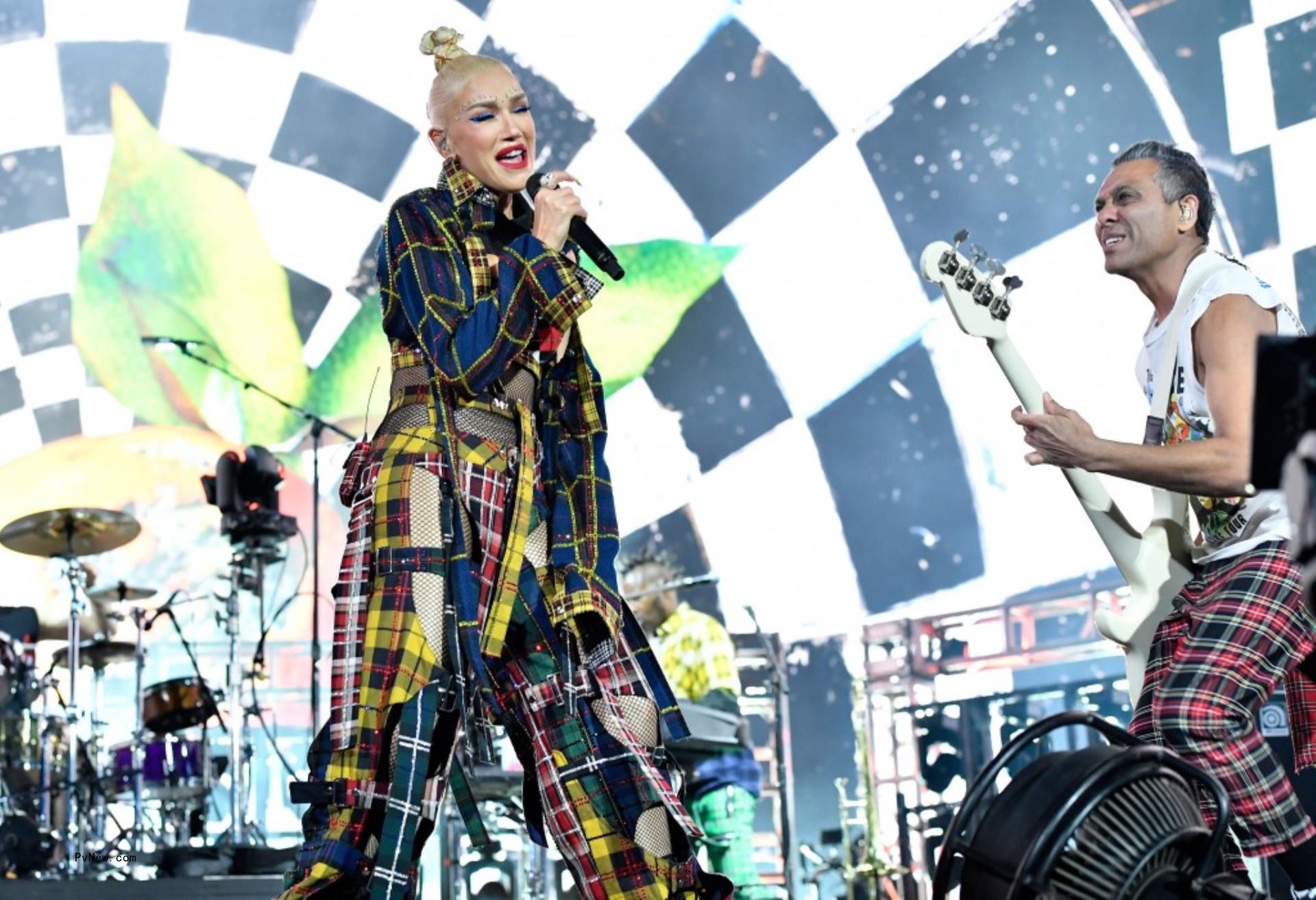 Gwen Stefani and No Doubt perform at Coachella 2024