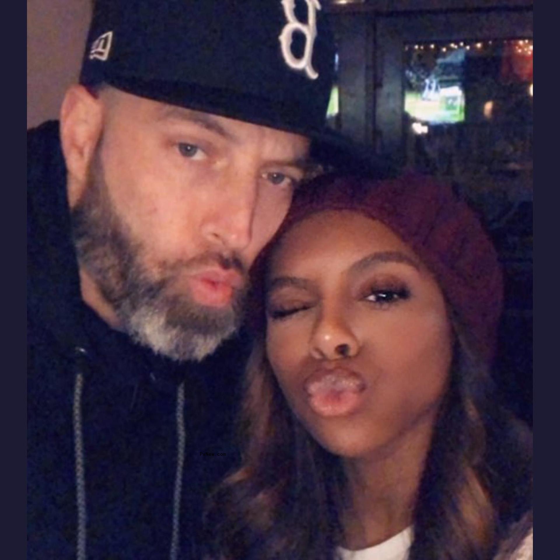 Candiace Dillard and Chris Bassett selfie.