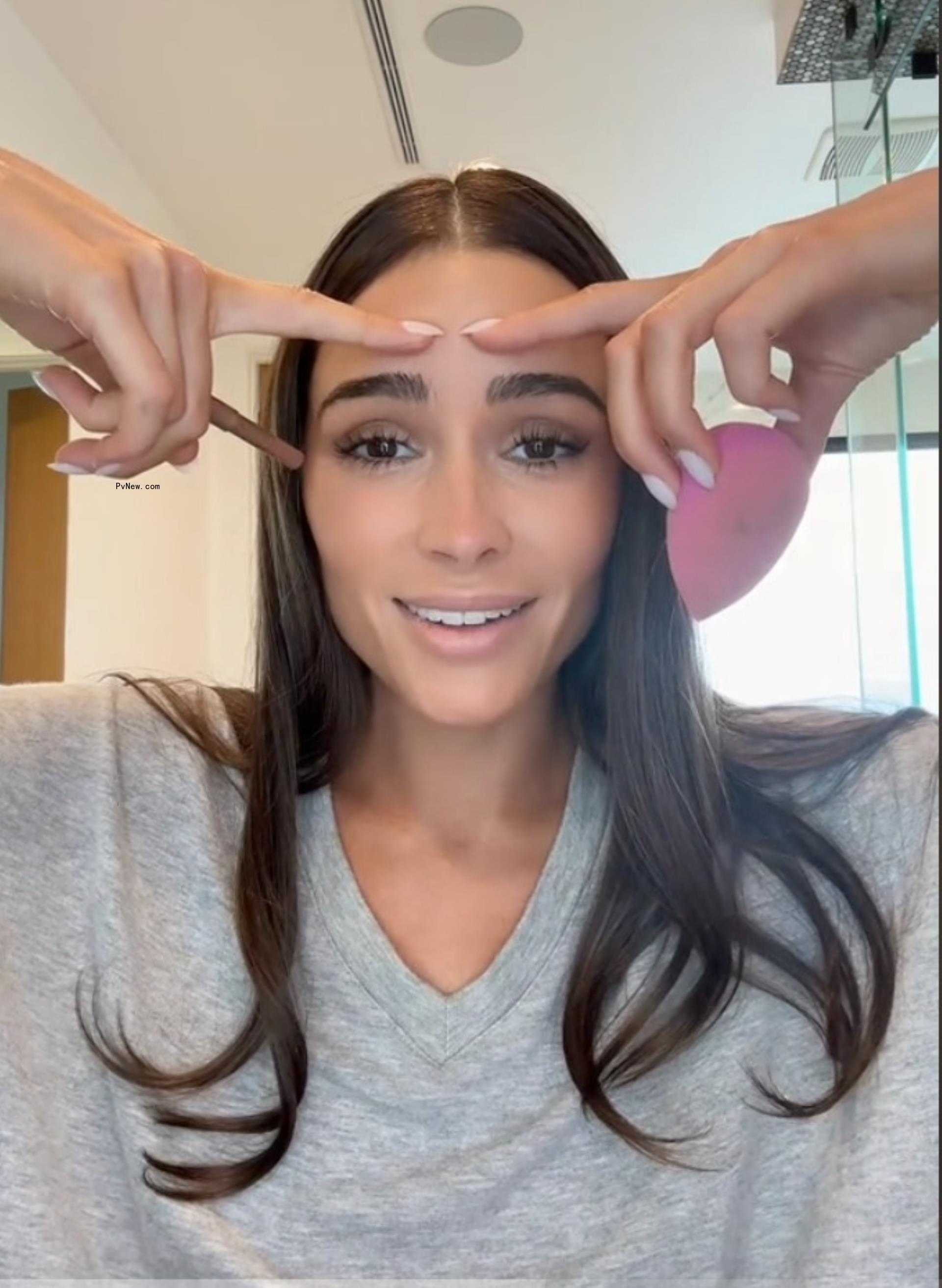 Olivia Culpo on TikTok.