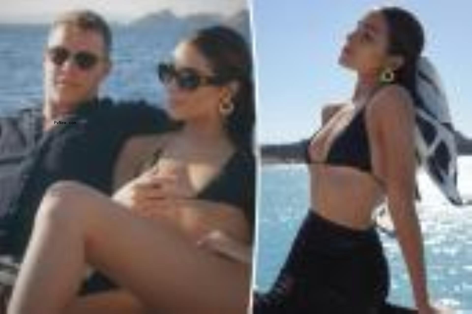 Olivia Culpo and Christian McCaffrey