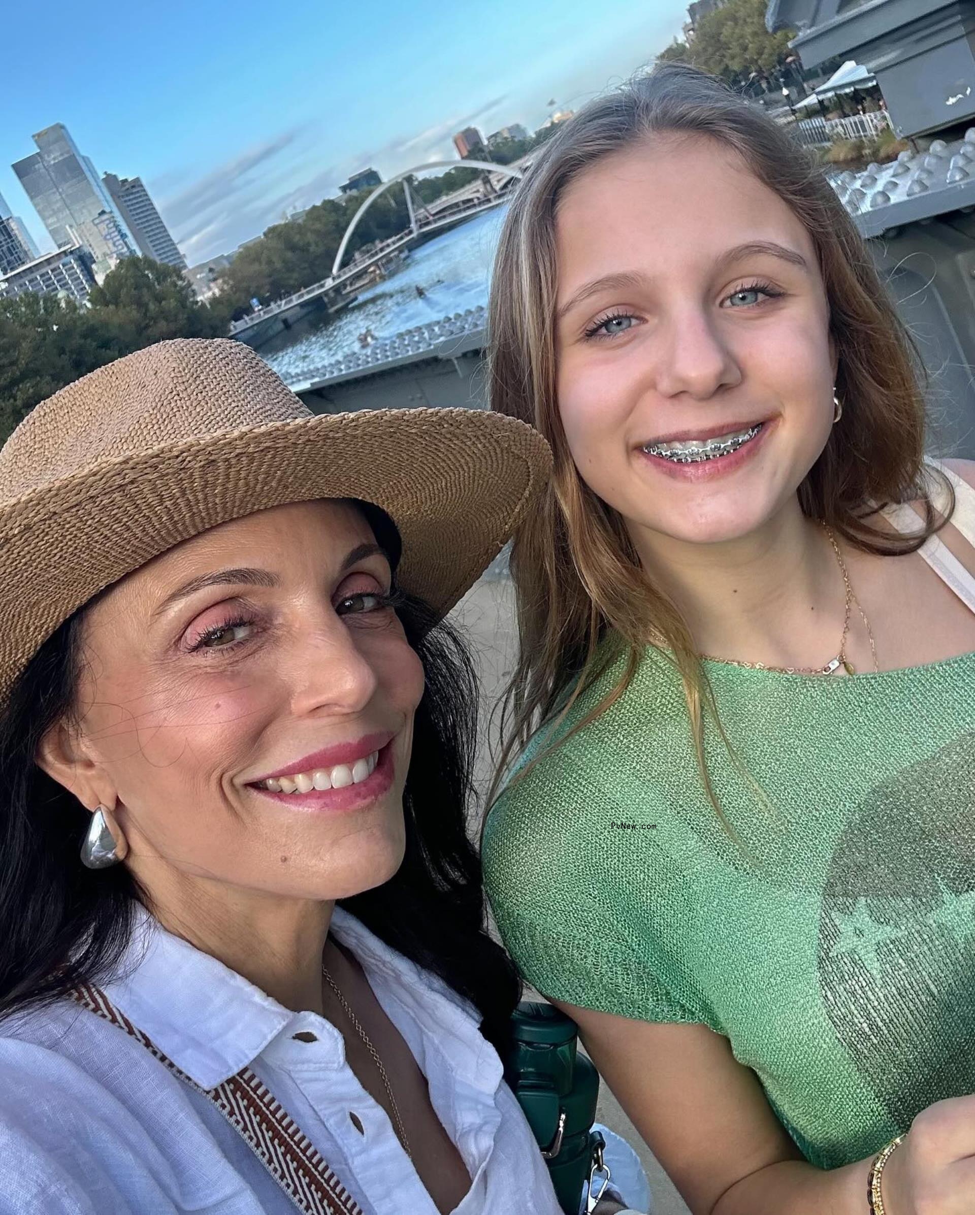 Bethenny Frankel and daughter Bryn