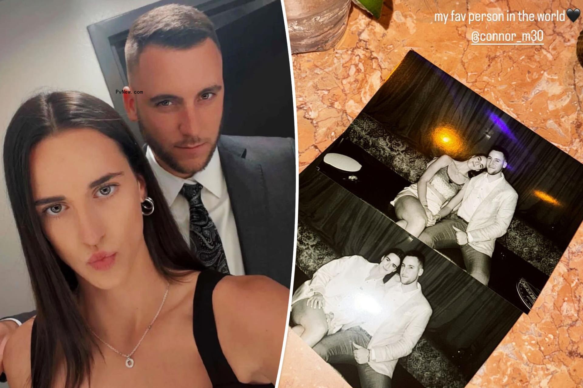 Caitlin Clark gushes over boyfriend Co<i></i>nnor McCaffery as they celebrate after 2024 WNBA Draft