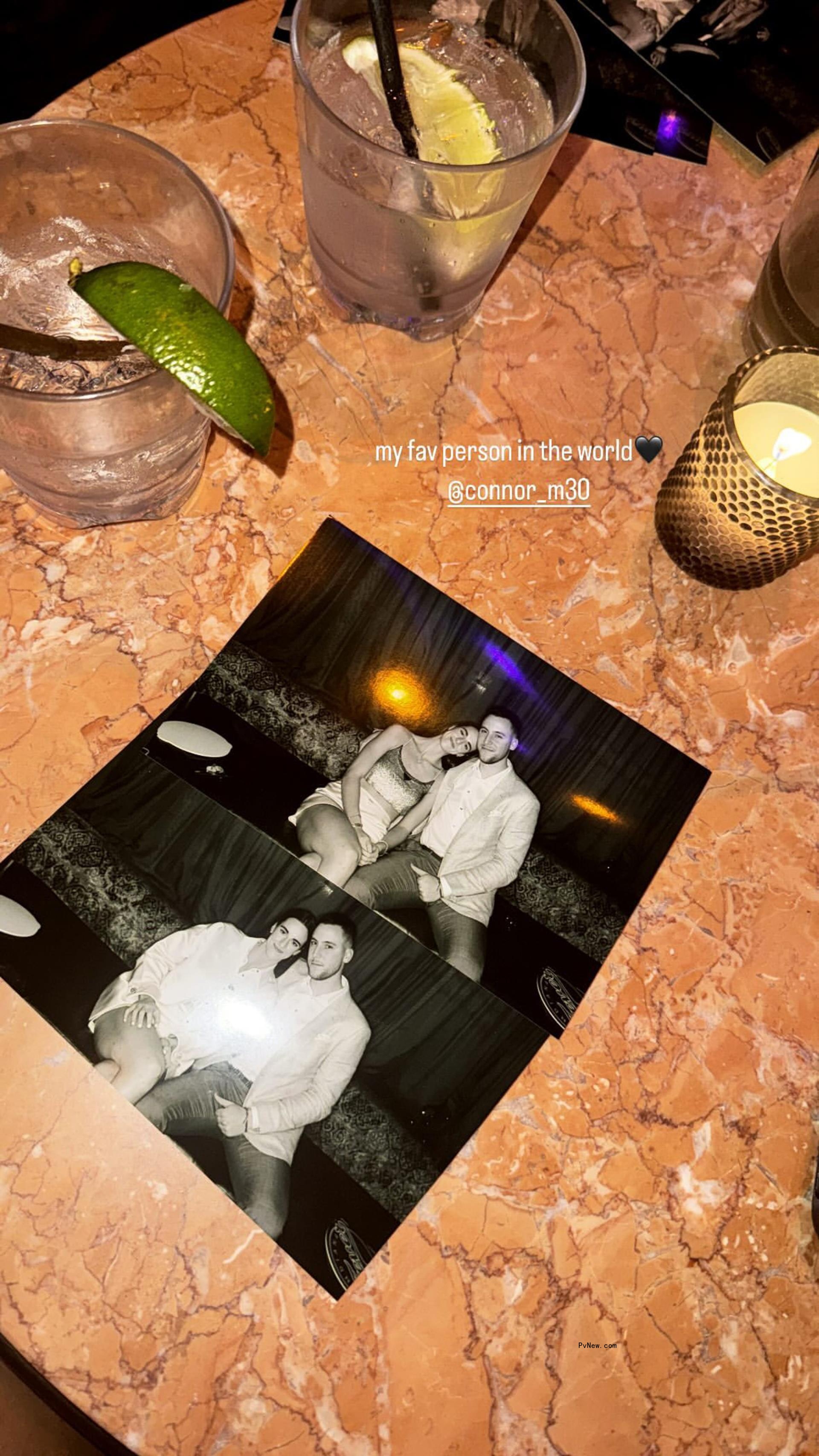 Caitlin Clark and Co<i></i>nnor McCaffrey.