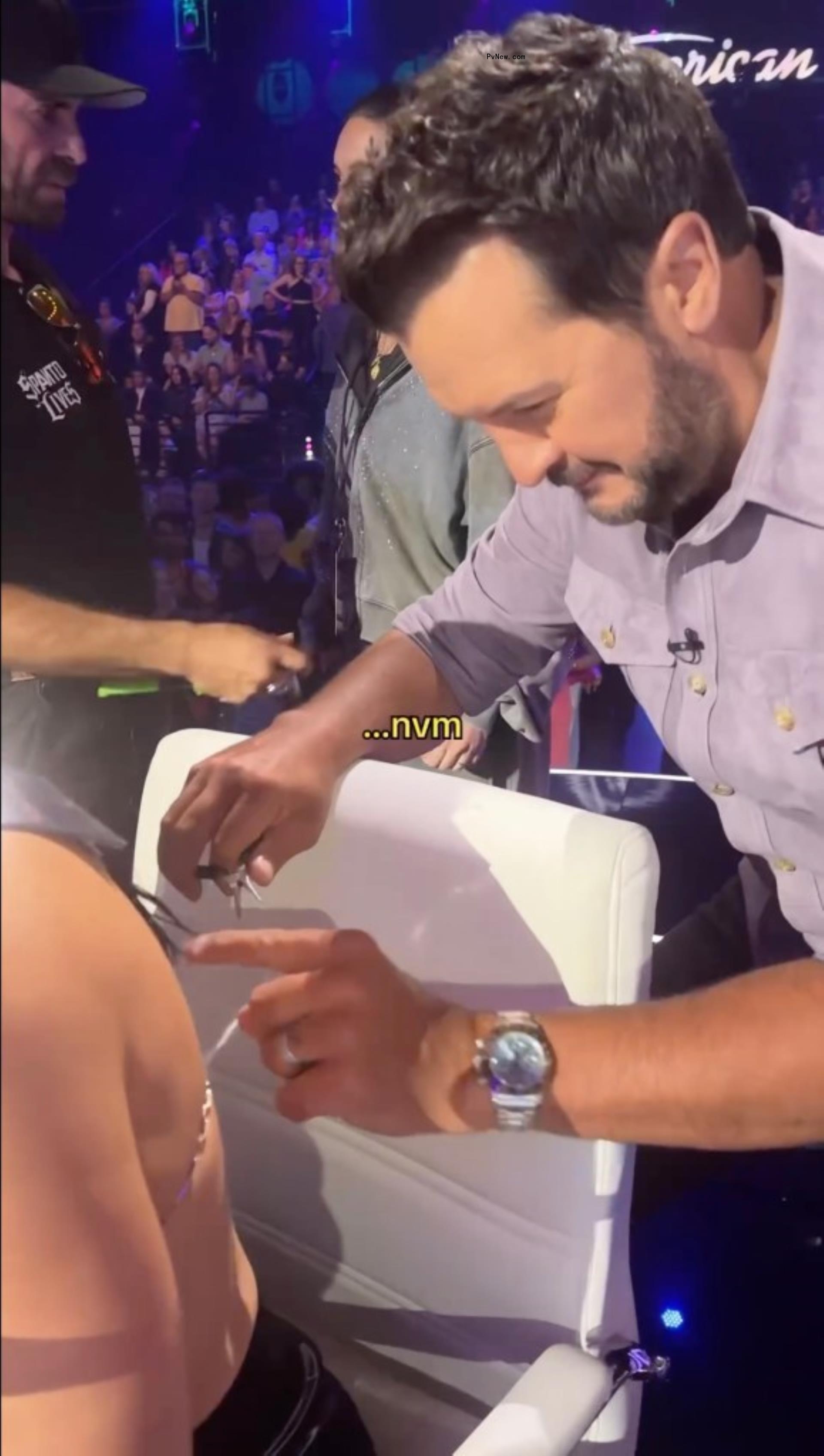 Luke Bryan and Katy Perry