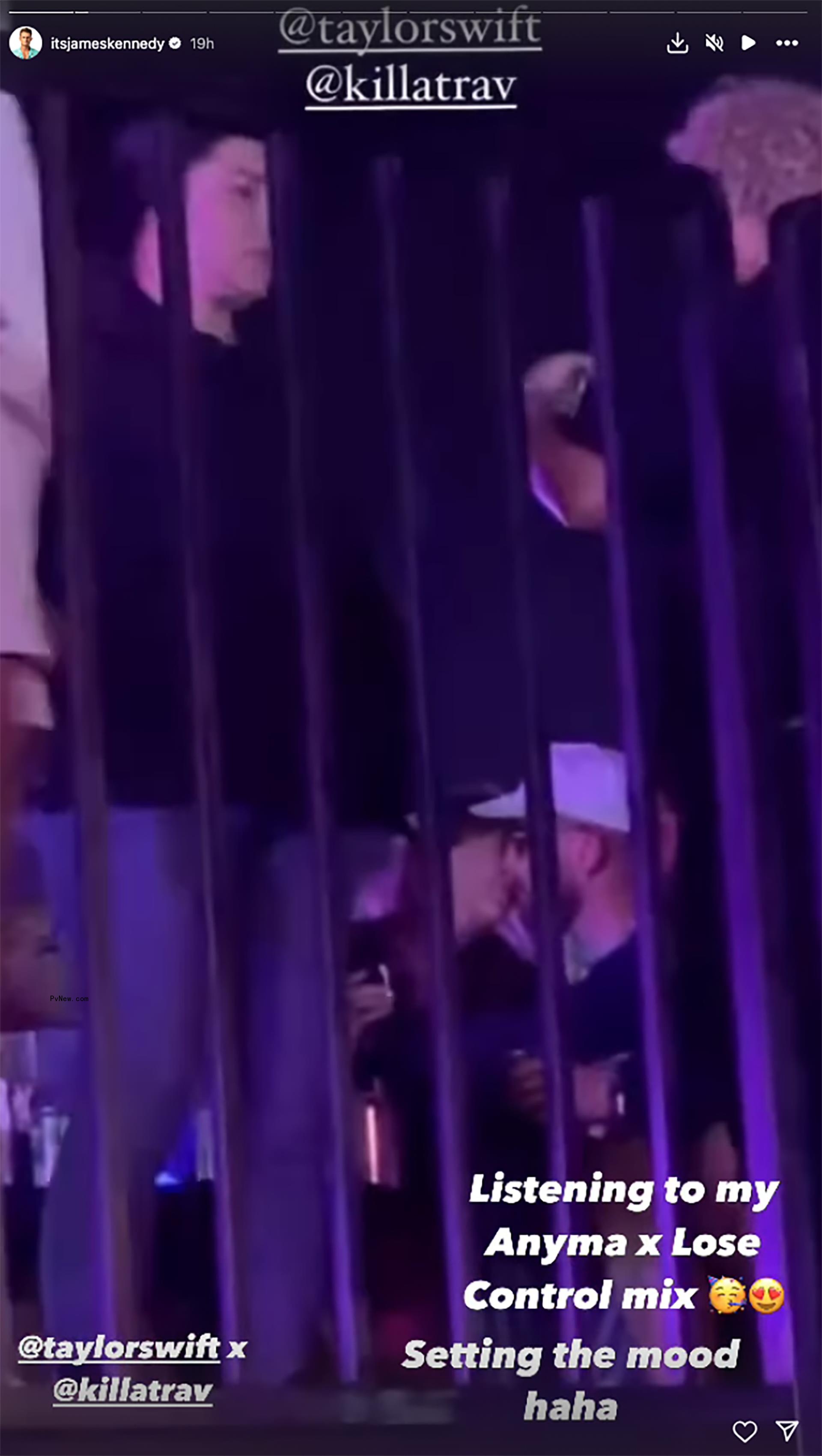 James Kennedy brags a<i></i>bout ‘setting the mood’ for Taylor Swift and Travis Kelce’s Coachella makeout