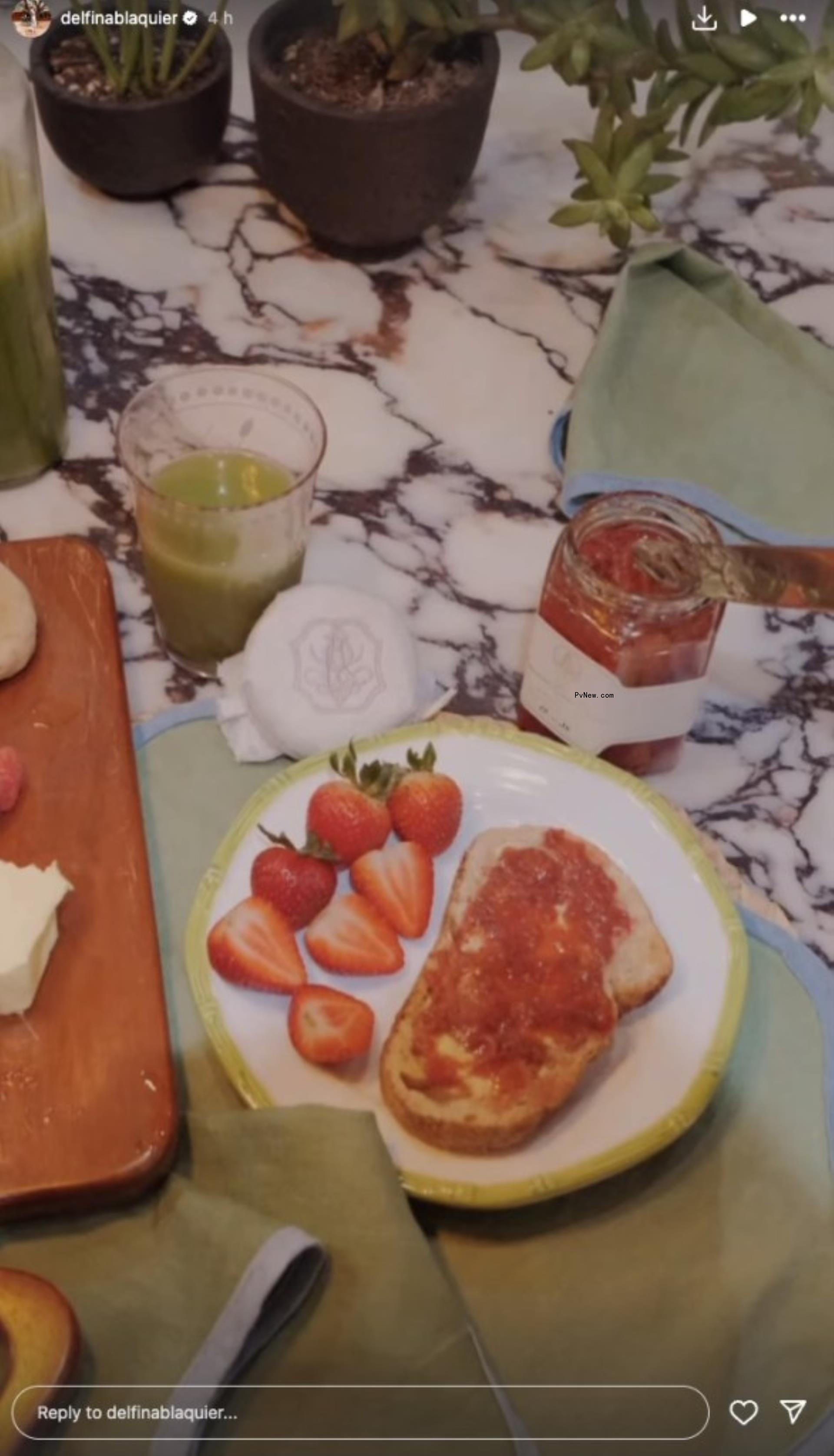 American Riviera Orchard strawberry jam jar.