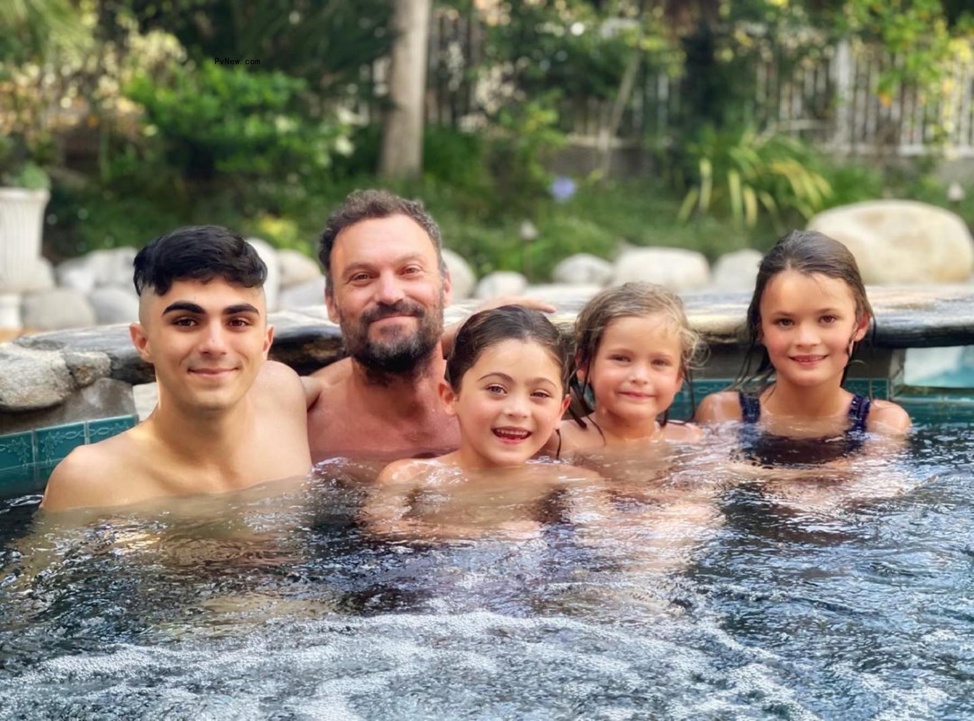 Brian Austin Green and kids