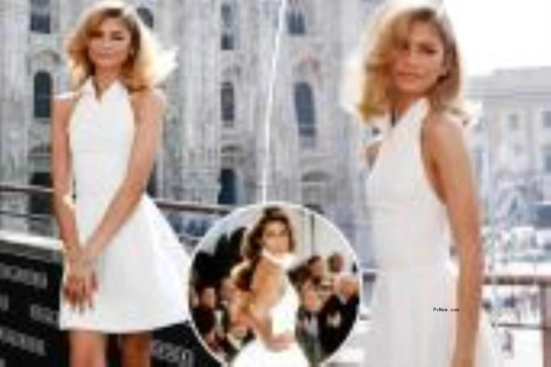 Zendaya wearing the same Ralph Lauren tennis dress as Cindy Crawford