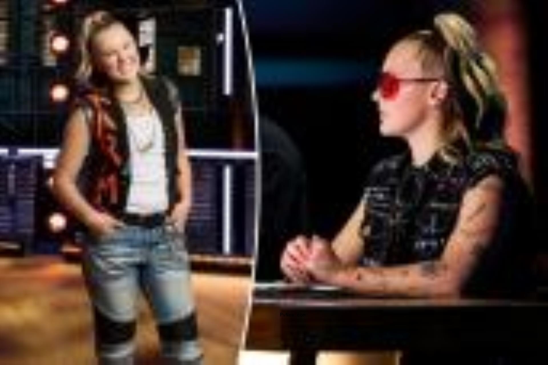 A photo of JoJo Siwa on “SYTYCD”