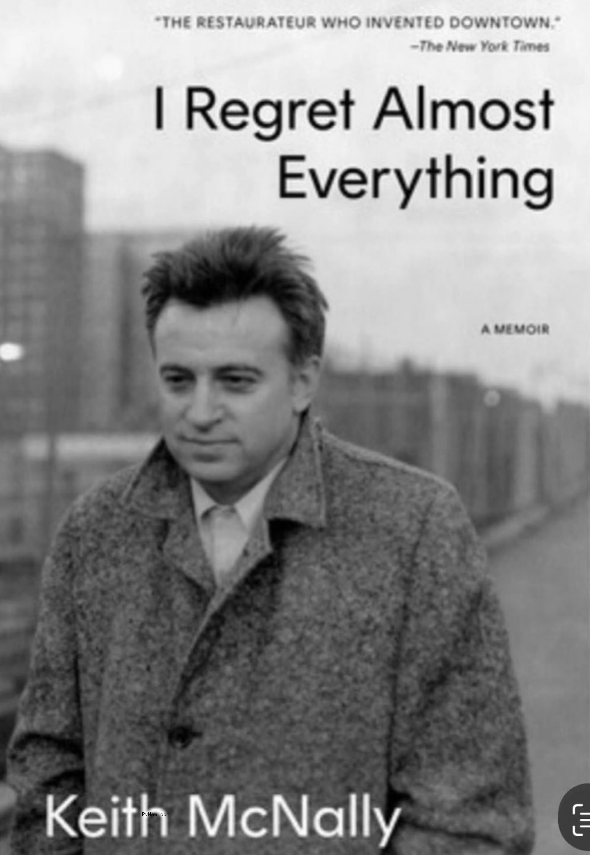 The cover of Keith McNally's memoir.