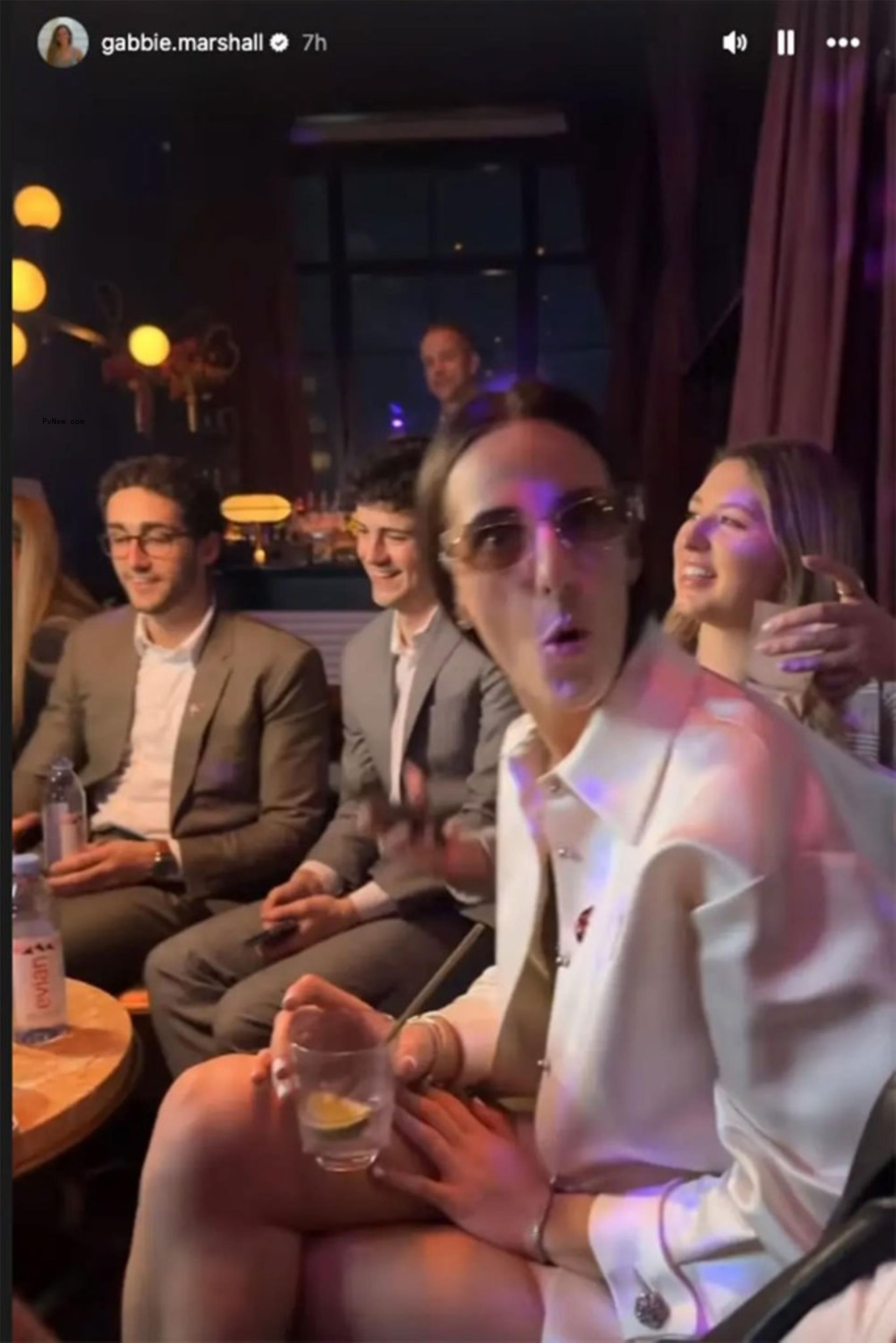 Caitlin Clark at Fleur Room. 