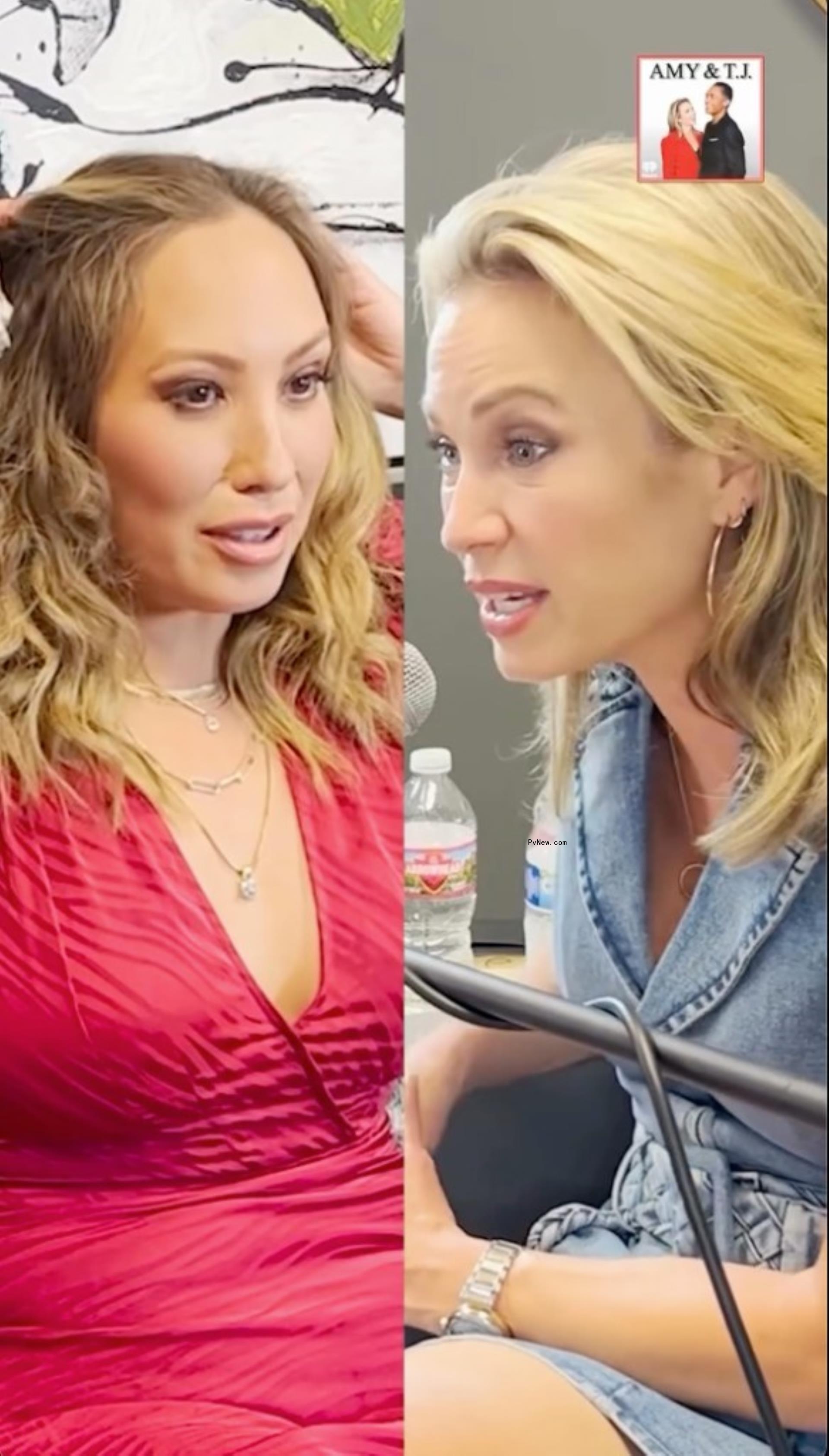 Cheryl Burke speaking on the 